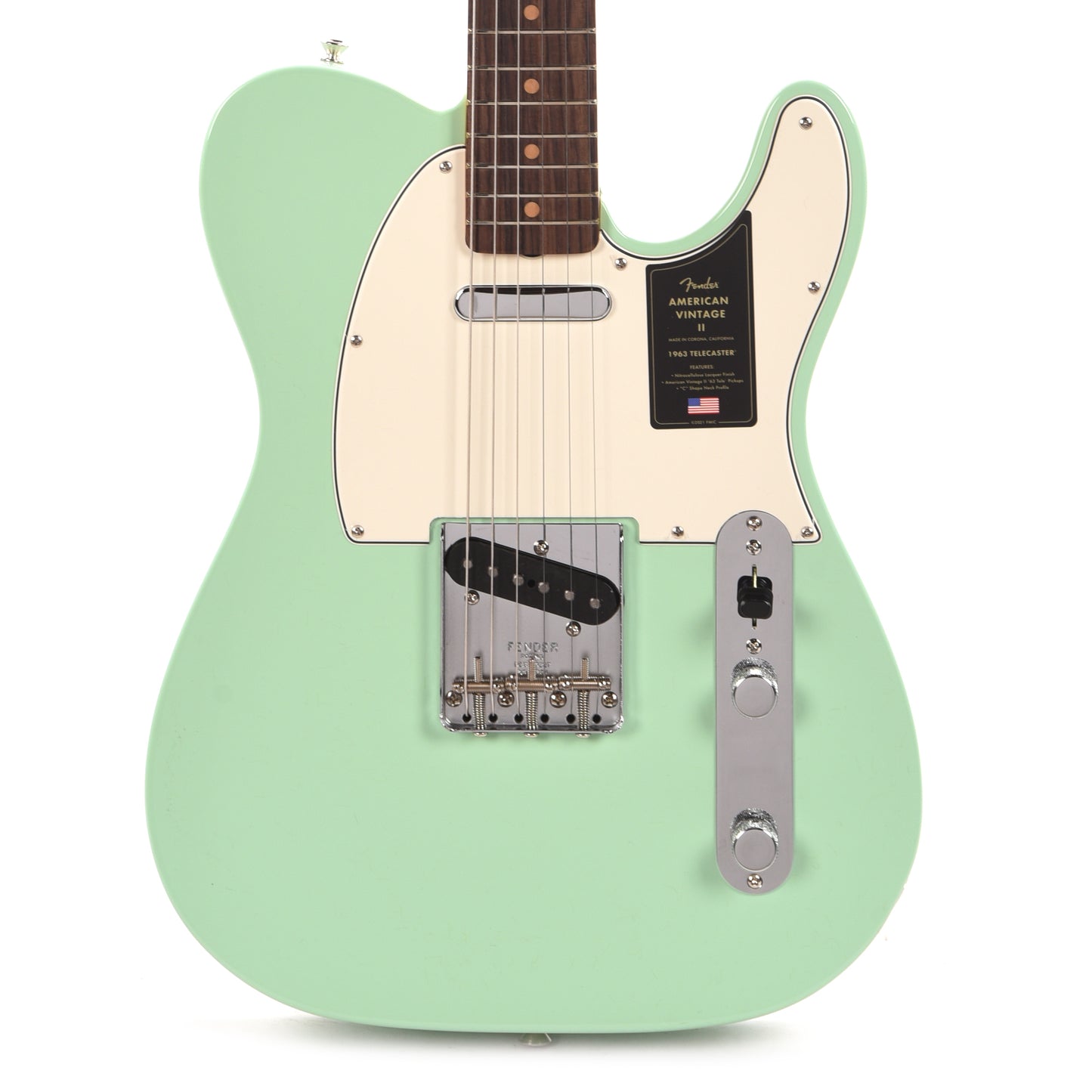 Fender American Vintage II 1963 Telecaster Surf Green