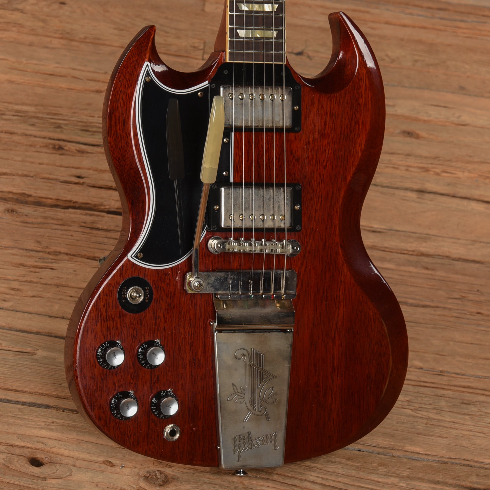 Gibson Custom Murphy Lab '64 SG Standarg Light Aged Cherry 2022 LEFTY