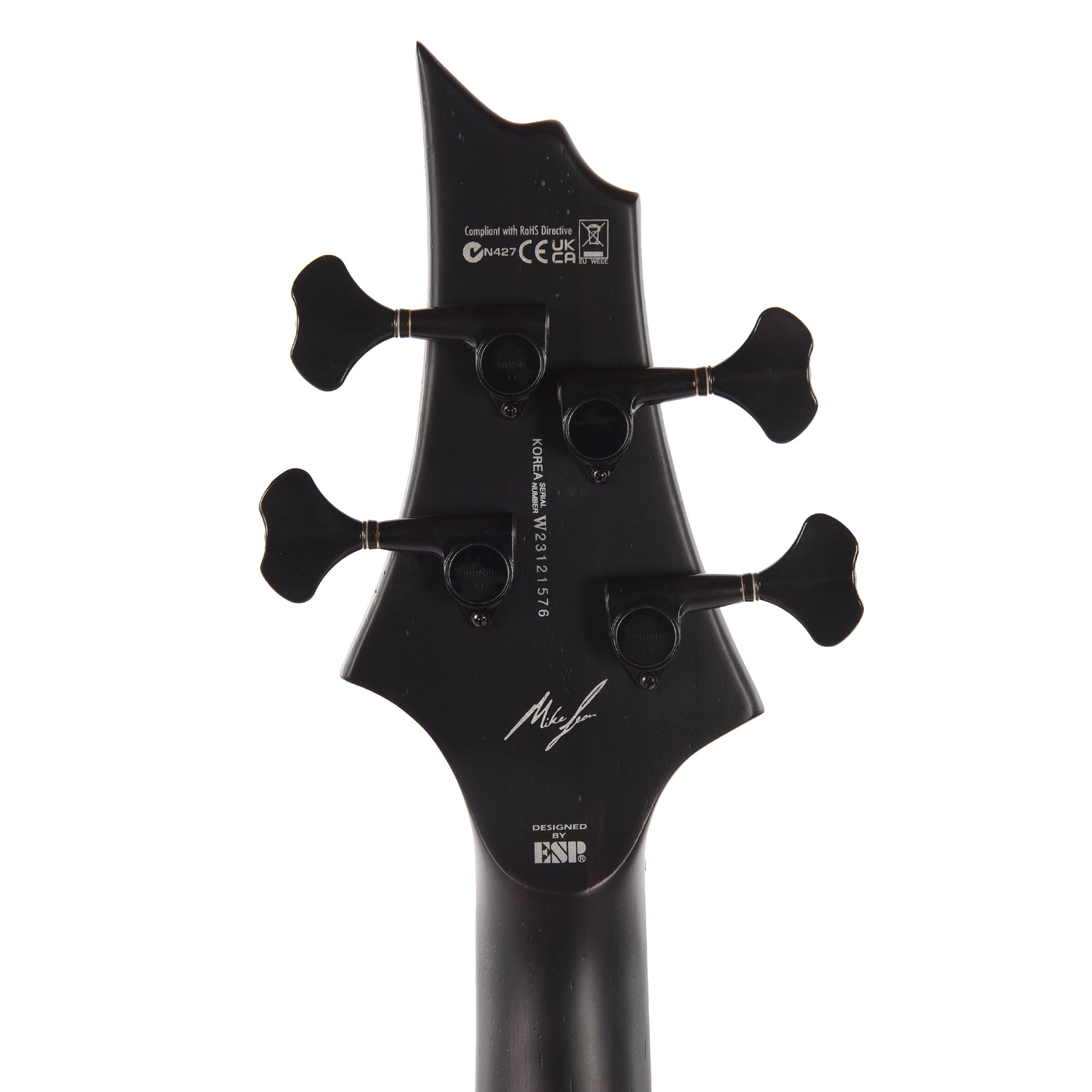 ESP LTD ML B-4 Mike Leon Black Blast