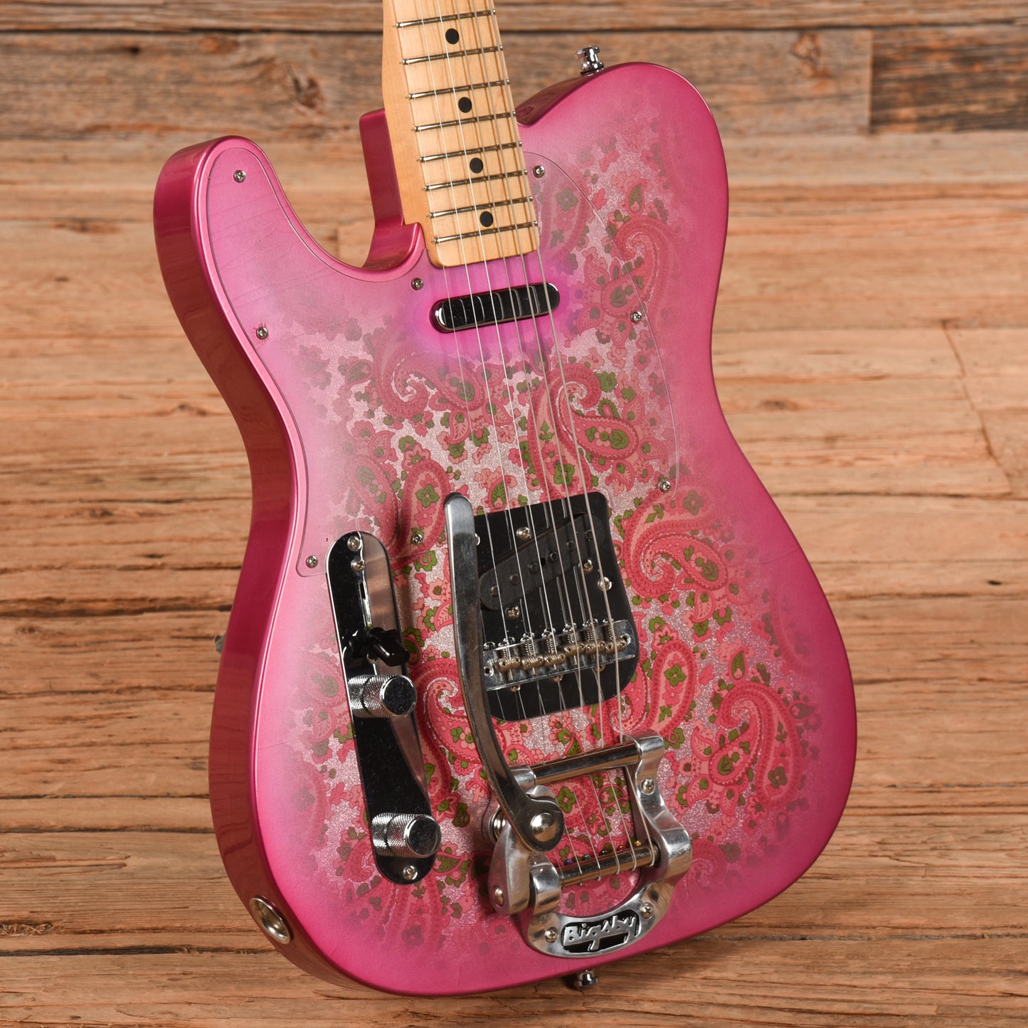 Fender Custom Shop 68 Paisley Telecaster CC Pink Paisley 2022 LEFTY