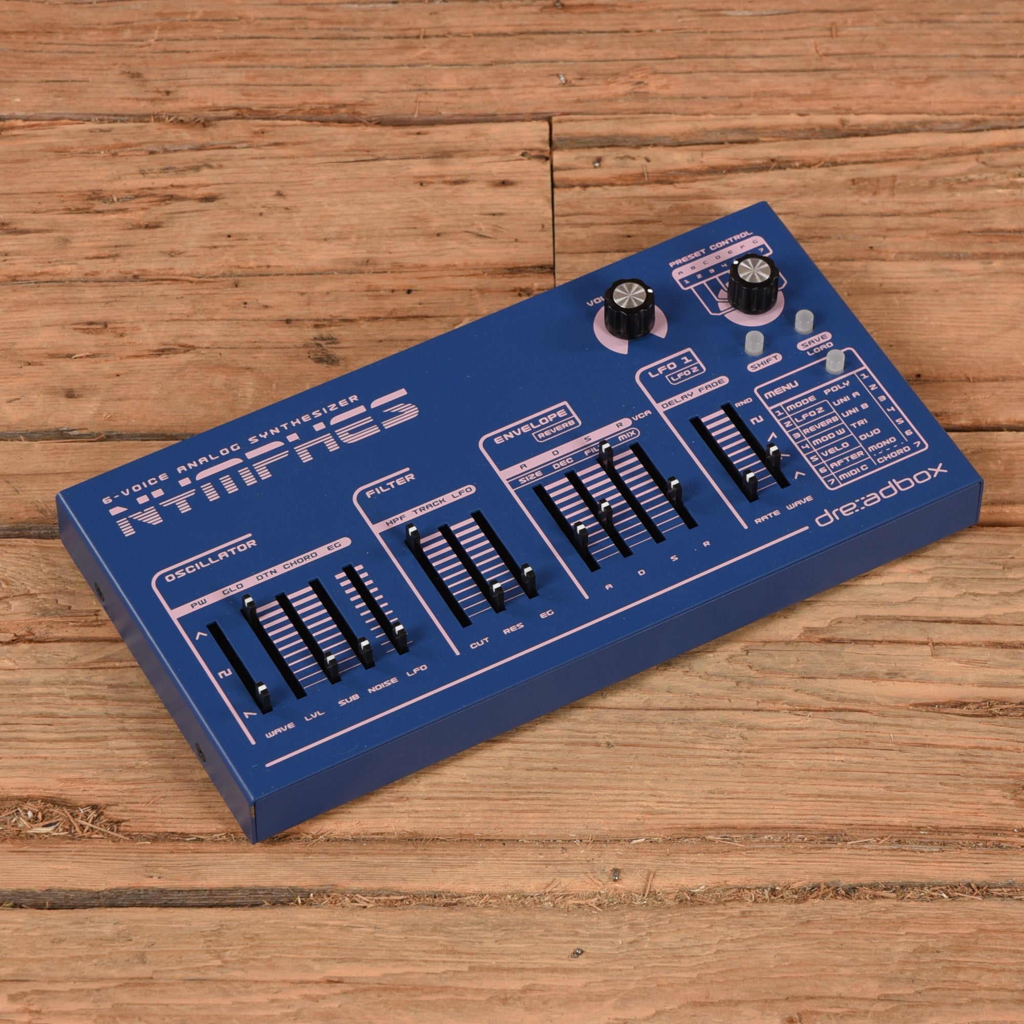 Dreadbox 6-voice Desktop Analog Synthesizer