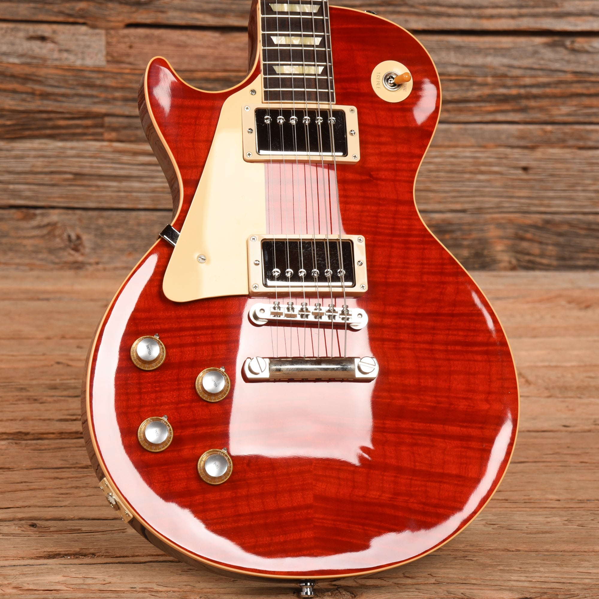 Gibson Custom 60 Les Paul Standard Translucent Cherry 2021 LEFTY