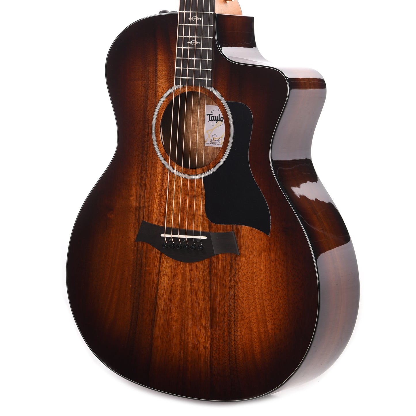 Taylor 224ce-K DLX Grand Auditorium Hawaiian Koa Shaded Edgburst ES2