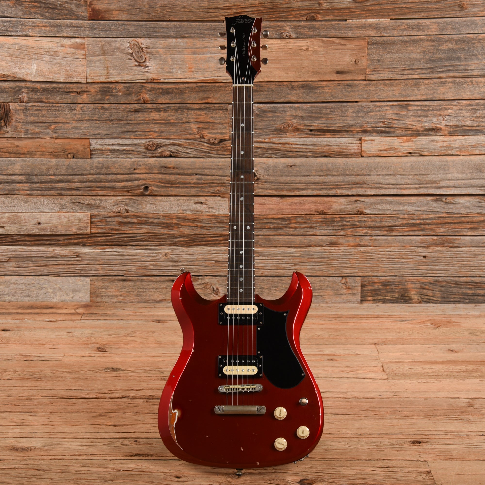 Fano Alt de Facto ML6 Candy Apple Red 2021 – Chicago Music Exchange