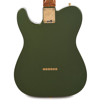 Fender Custom Shop 1950s Telecaster NOS Aged Cadillac Green w/Roasted 3A Flame Neck & Gold Hardware