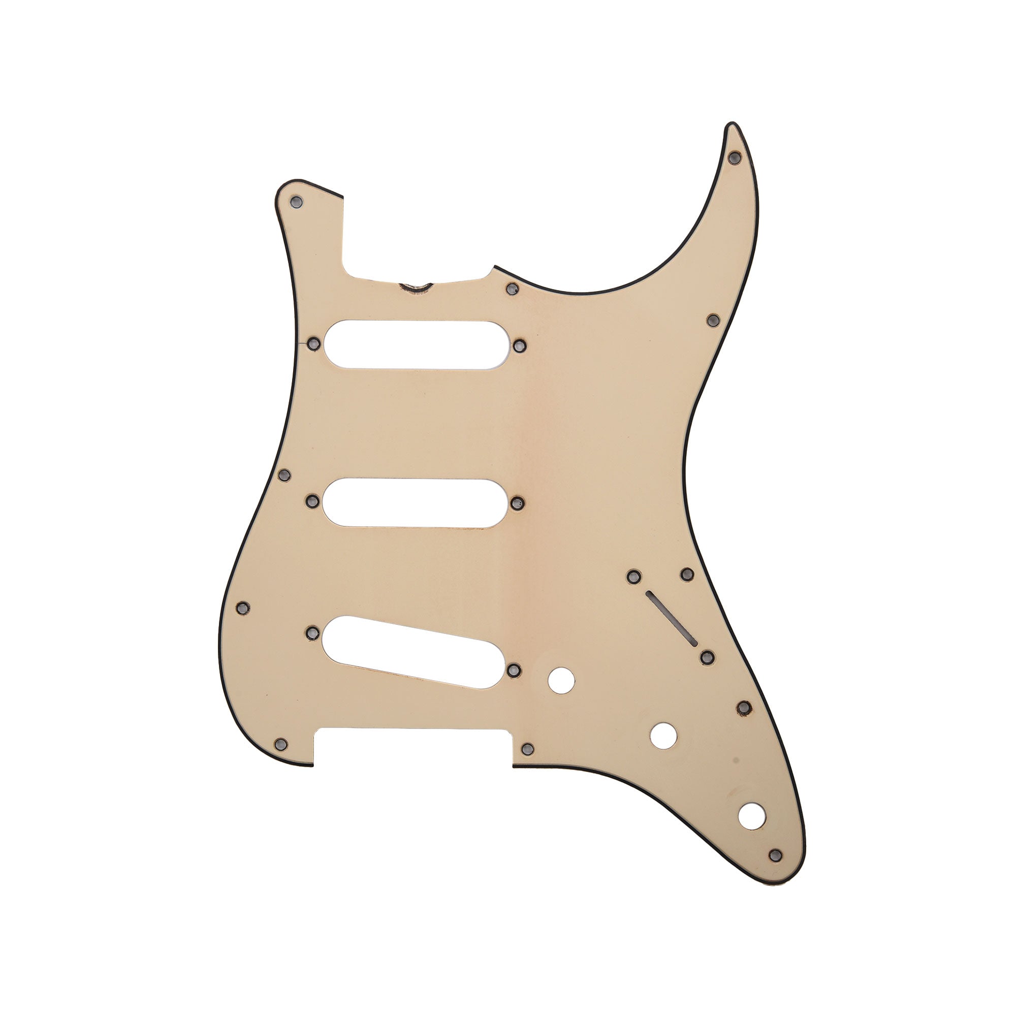 GuitarSlinger 64 Strat Pickguard Vintage Cream – Chicago Music Exchange