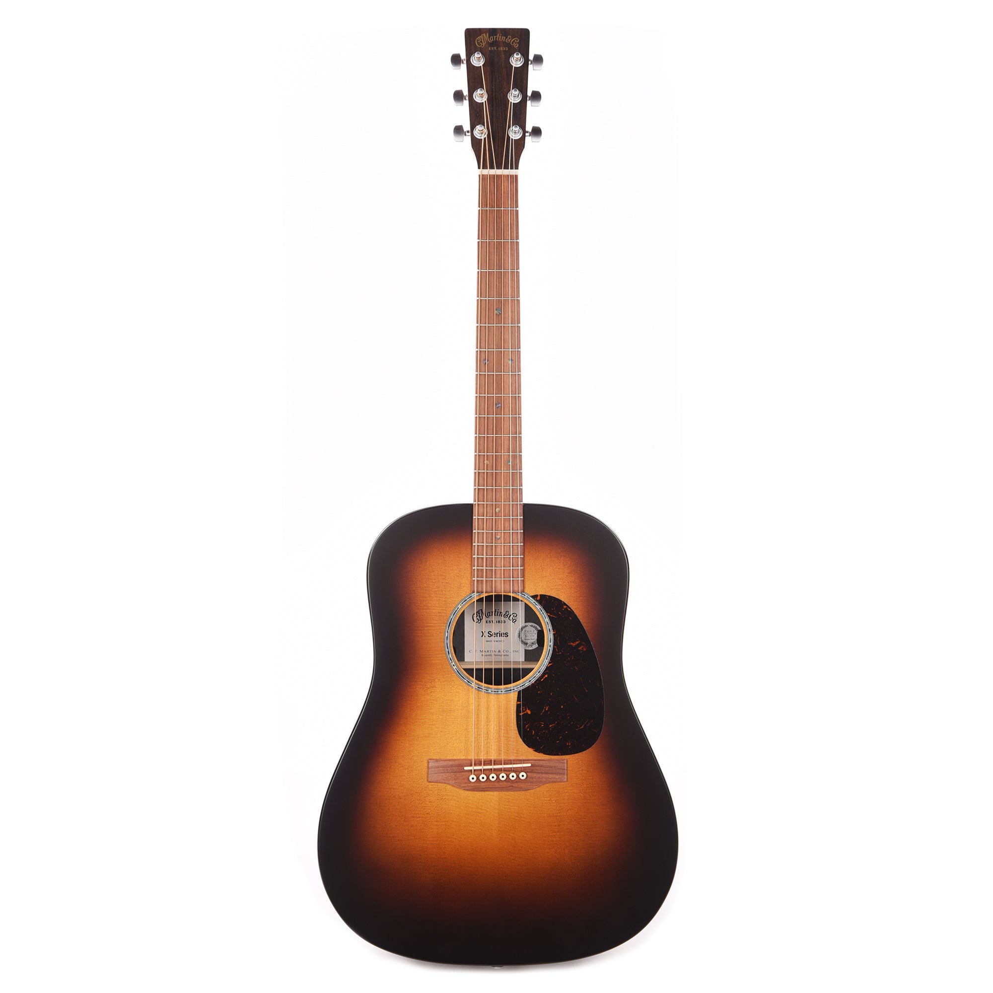 Martin D-X2E Spruce/Ziricote Pattern HPL Burst