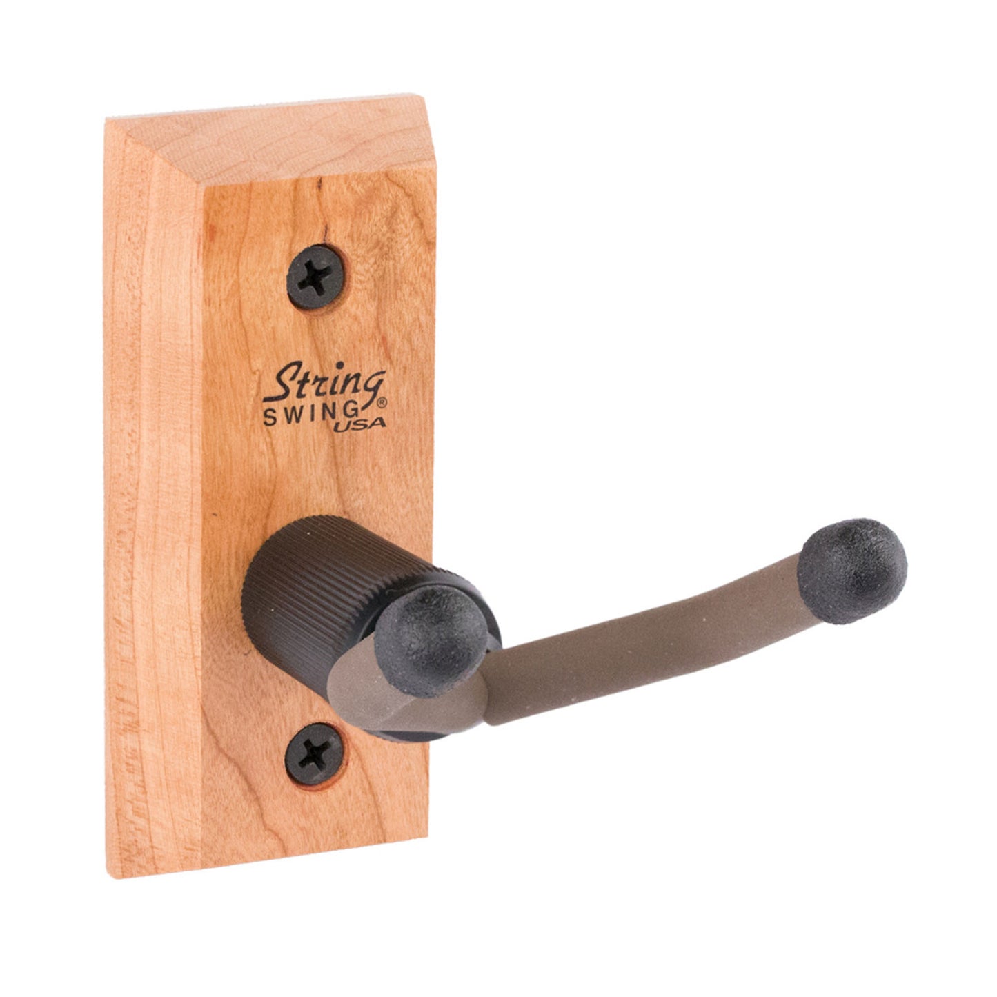 String Swing Hardwood Ukulele or Mandolin Hanger - Cherry