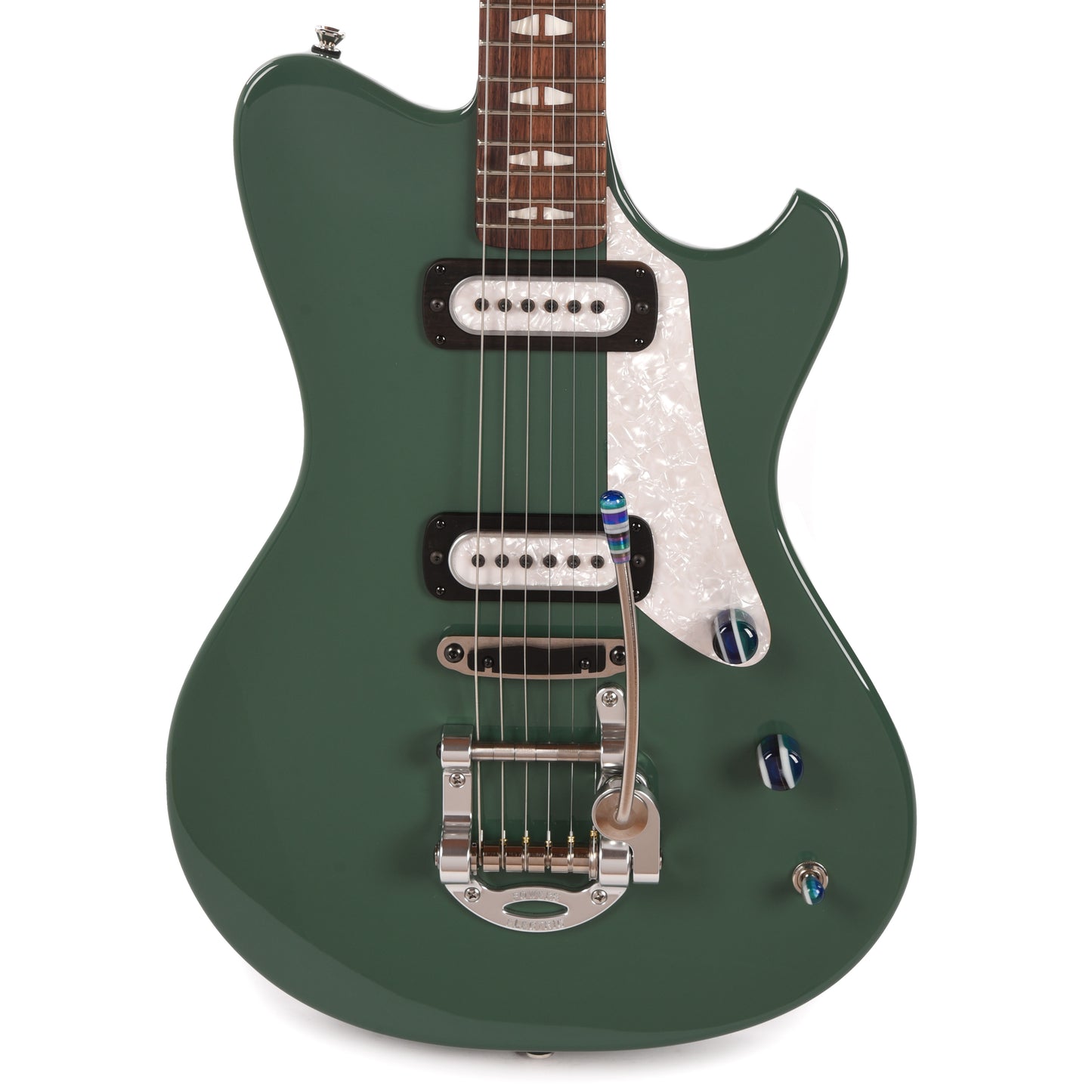 Powers Electric A-Type Auratium Green w/PF42 Pickups