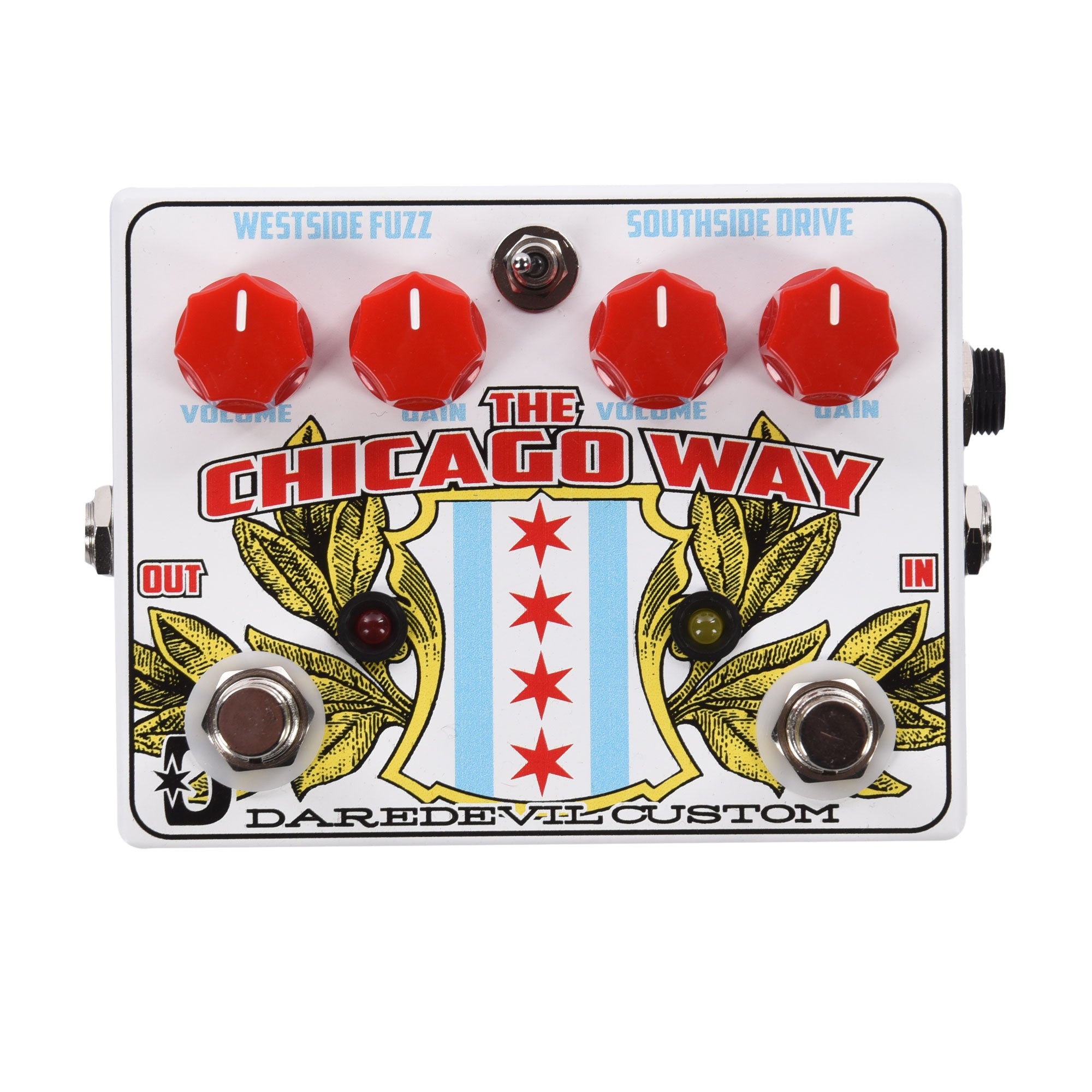 Daredevil Pedals The Chicago Way Fuzz/Overdrive Pedal – Chicago 