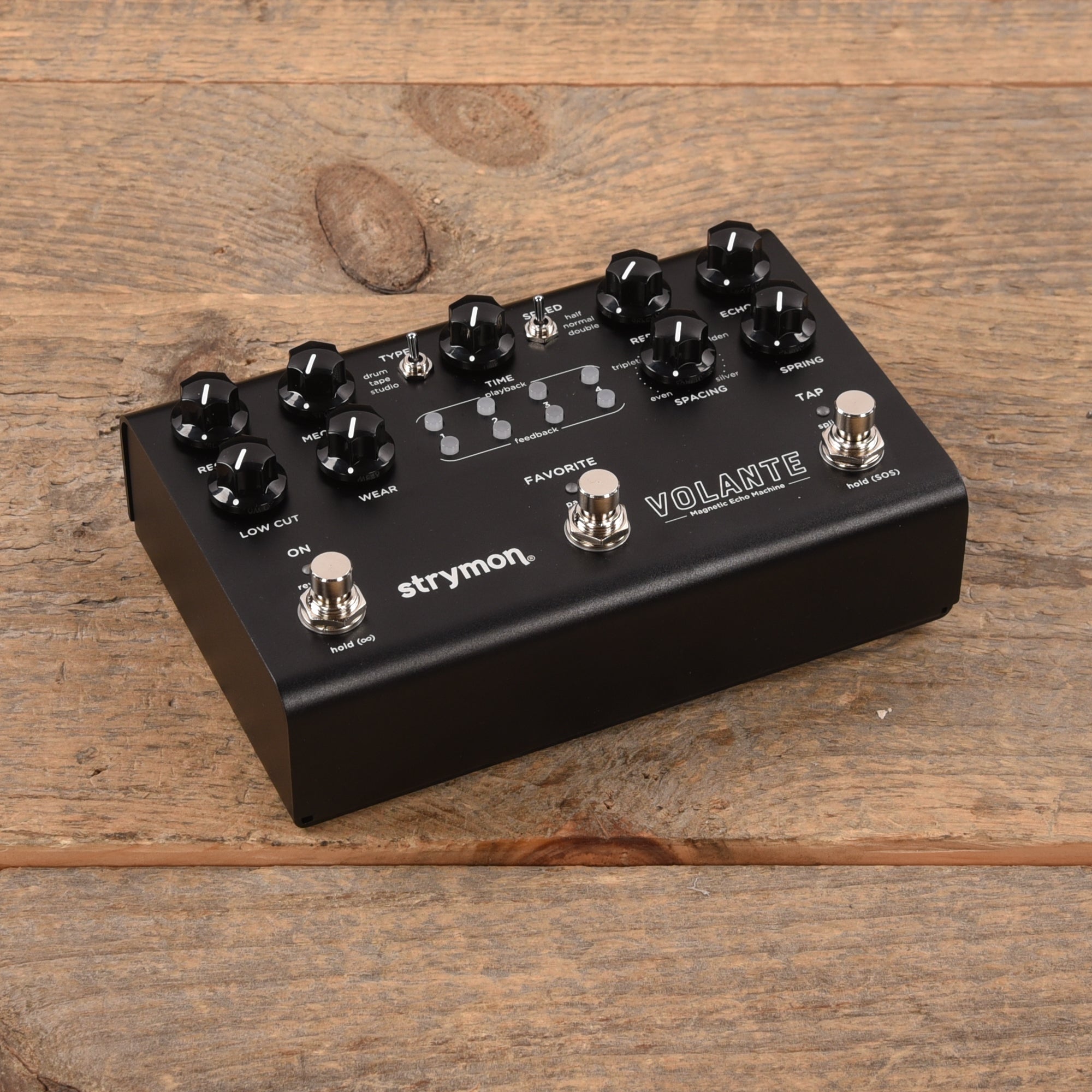 Strymon Limited Edition Midnight Volante Magnetic Echo Machine Pedal