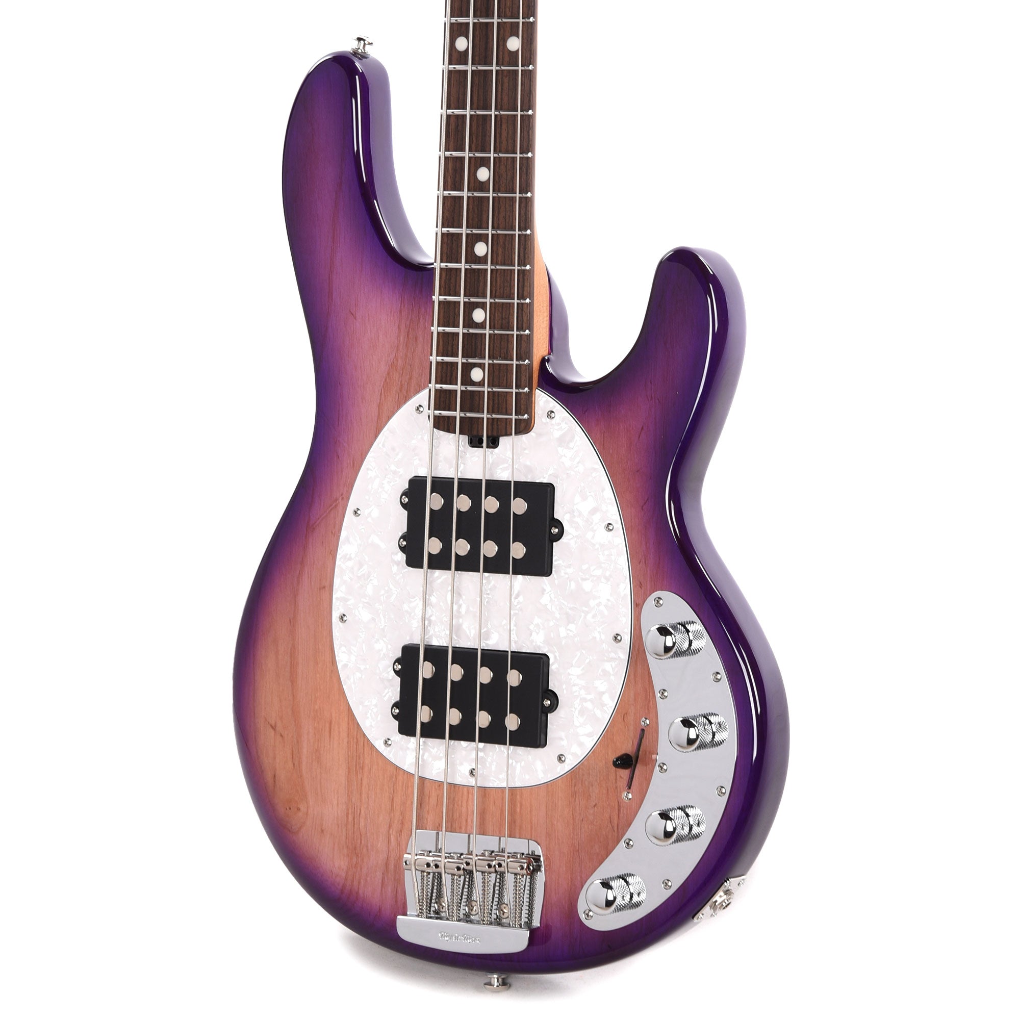 Music Man StingRay Special HH Purple Sunset w/Roasted Maple Neck