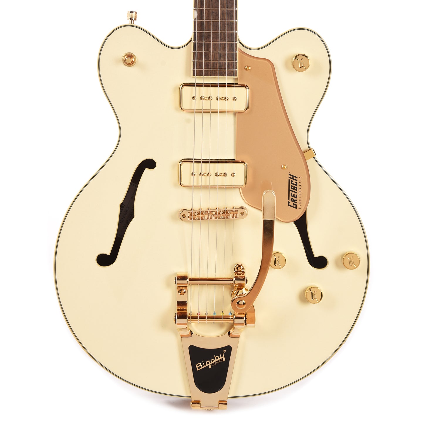 Gretsch Electromatic Pristine LTD Center Block Double-Cut with Bigsby White Gold