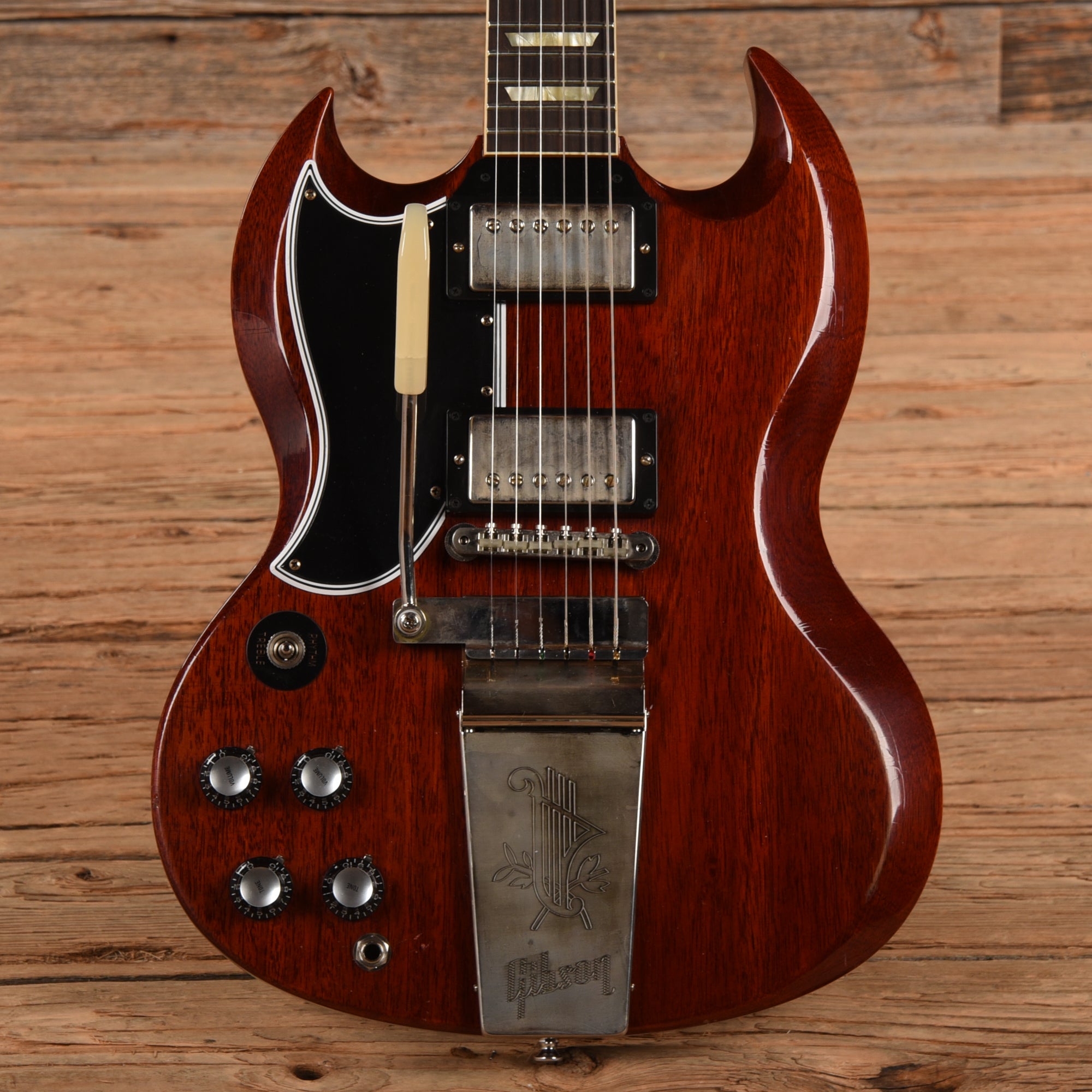 Gibson Custom Murphy Lab '64 SG Standarg Light Aged Cherry 2022 LEFTY