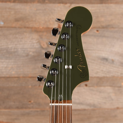 Fender Player Jazzmaster Olive w/Matching Headcap, Pure Vintage '65 Pickups, & Series/Parallel 4-Way