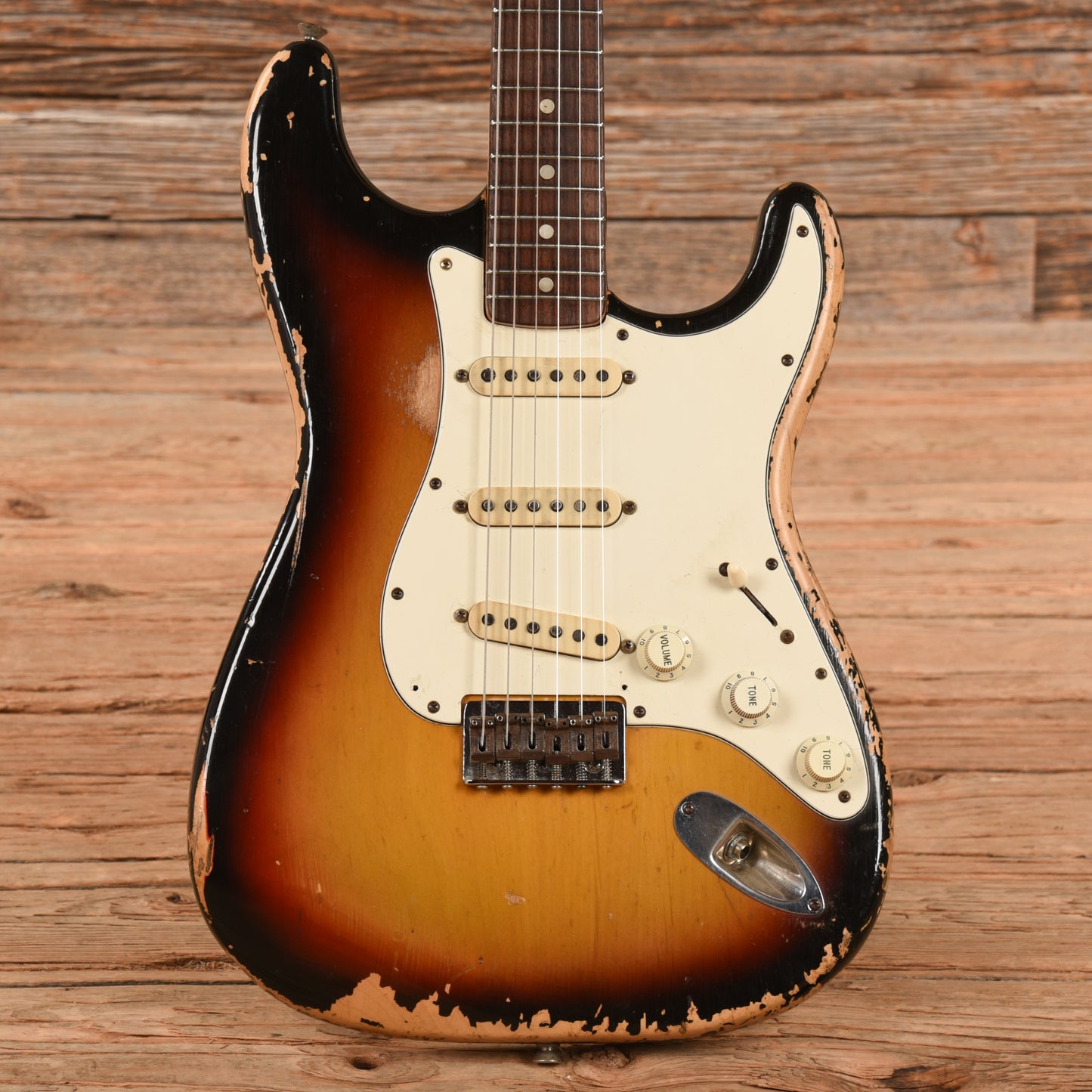 Fender Stratocaster Hardtail Sunburst 1972