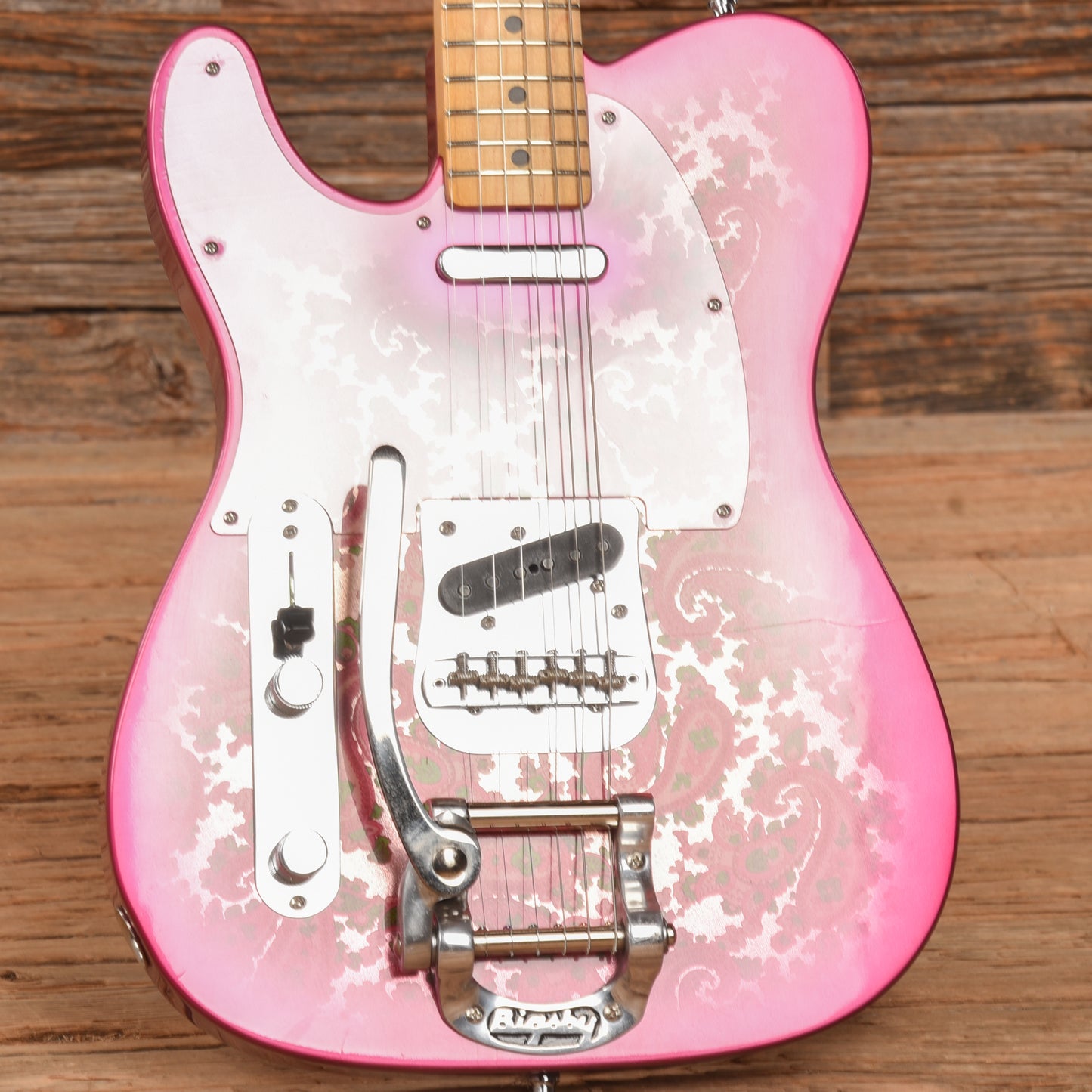 Fender Custom Shop 68 Paisley Telecaster CC Pink Paisley 2022 LEFTY