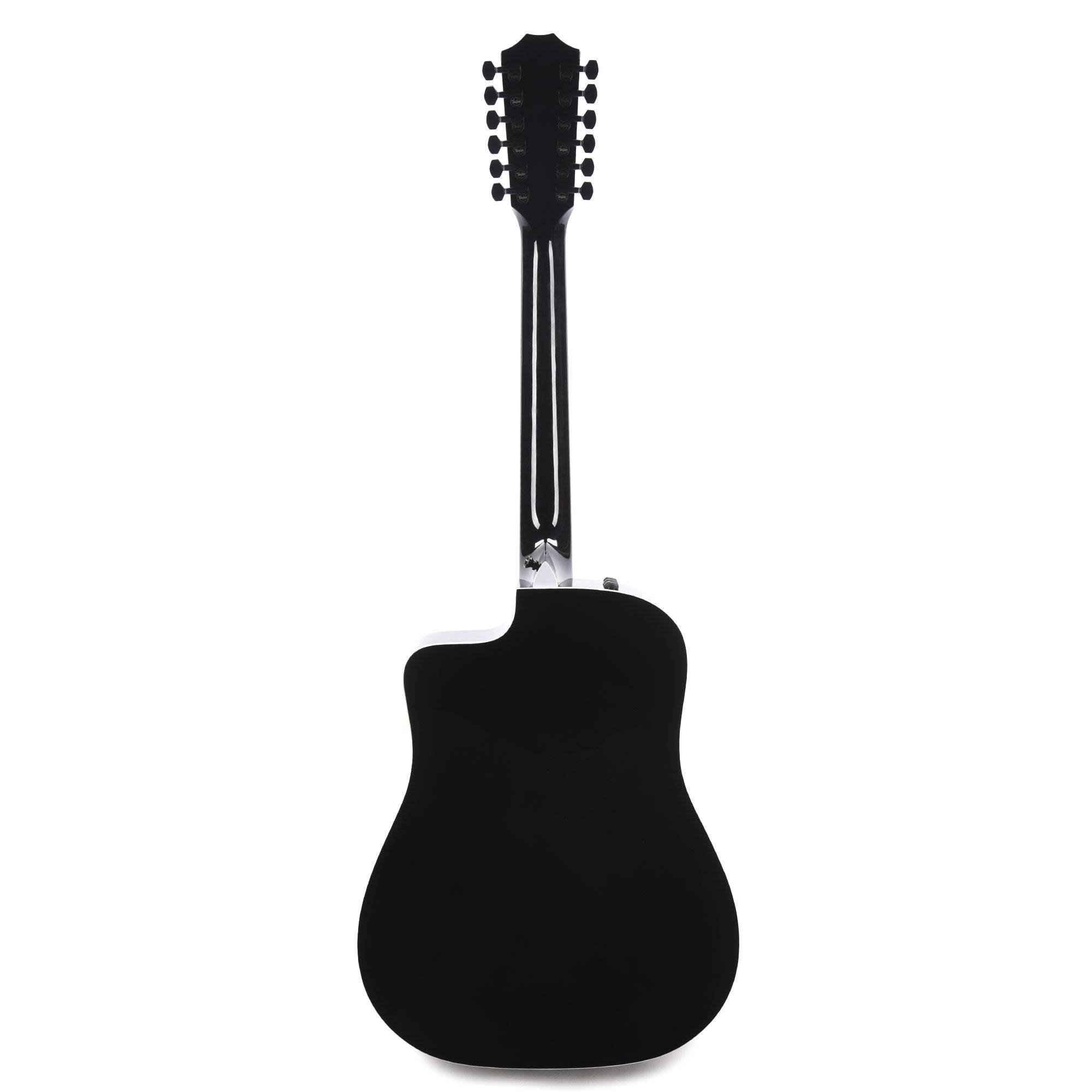 Taylor 250ce-BLK Plus 12-String Dreadnought Spruce/Big Leaf Maple Black