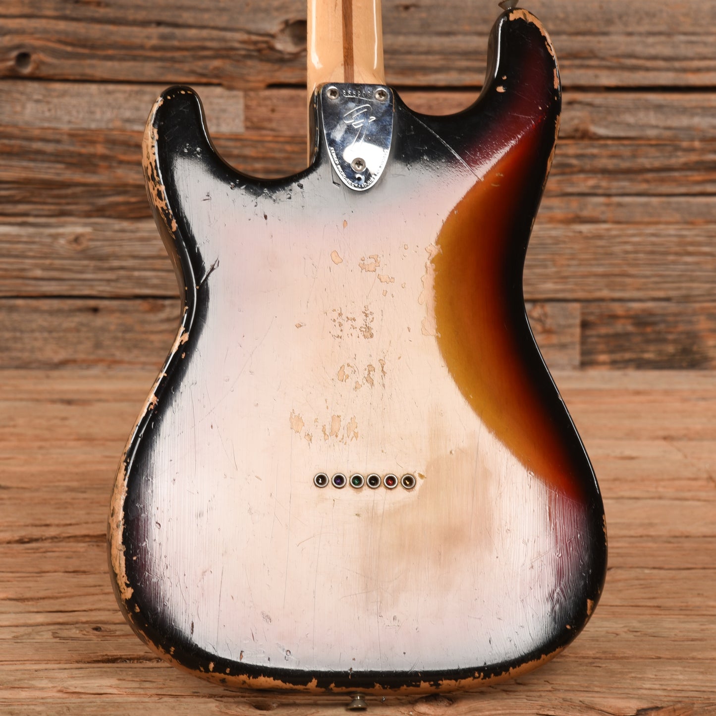 Fender Stratocaster Hardtail Sunburst 1972