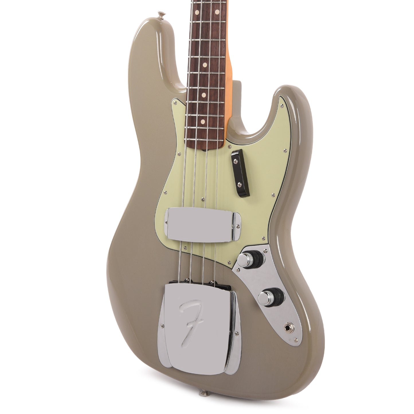 Fender Custom Shop 1960 Jazz Bass Deluxe Closet Classic Super Aged Primer Gray w/Painted Headcap