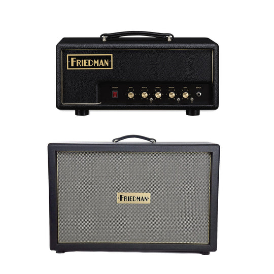 Friedman PT-20 Pink Taco 20W EL84 Head V2 and 2x12 Rear-Ported Closed-Back Cabinet Bundle