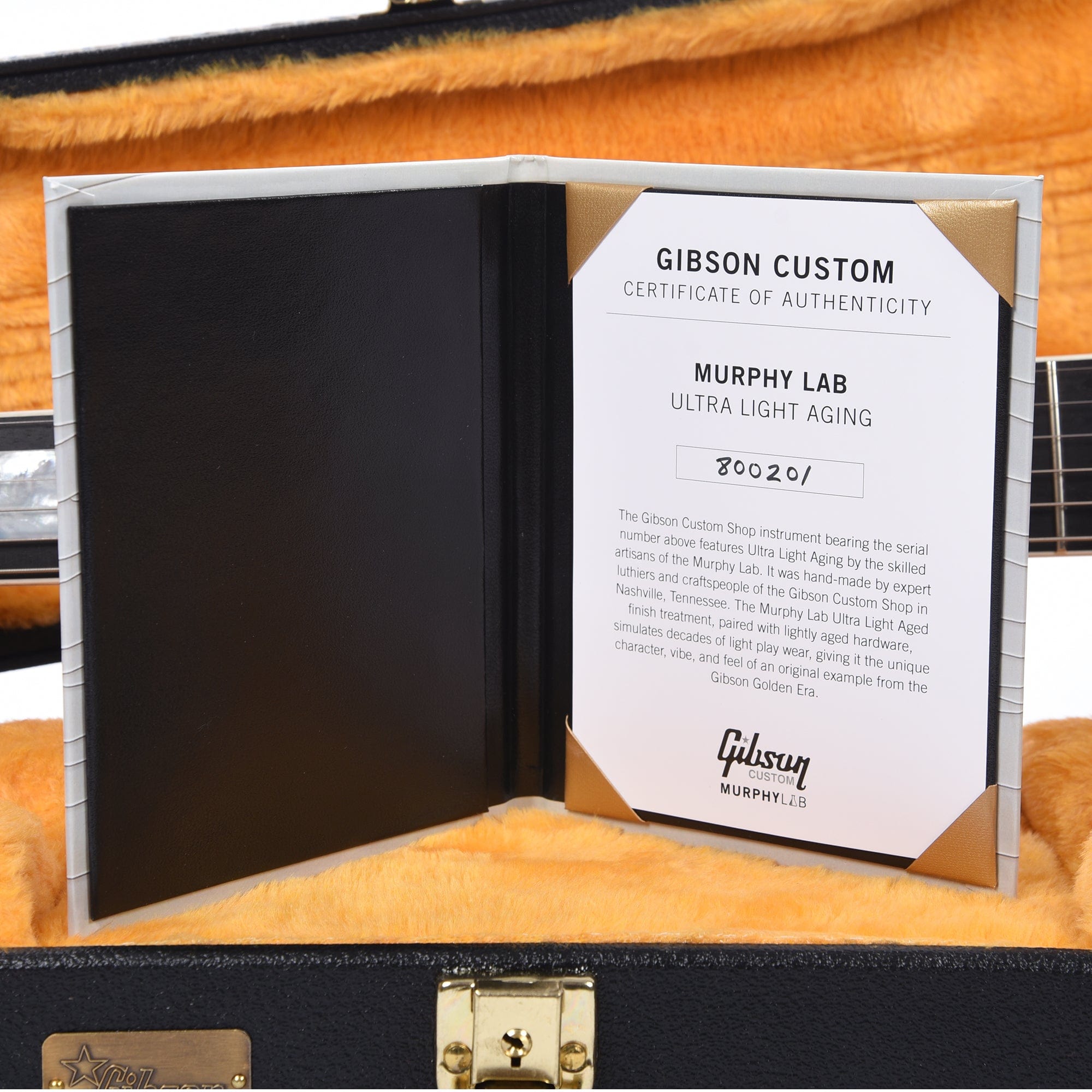 Gibson Custom Shop Murphy Lab 1979 Les Paul Custom 