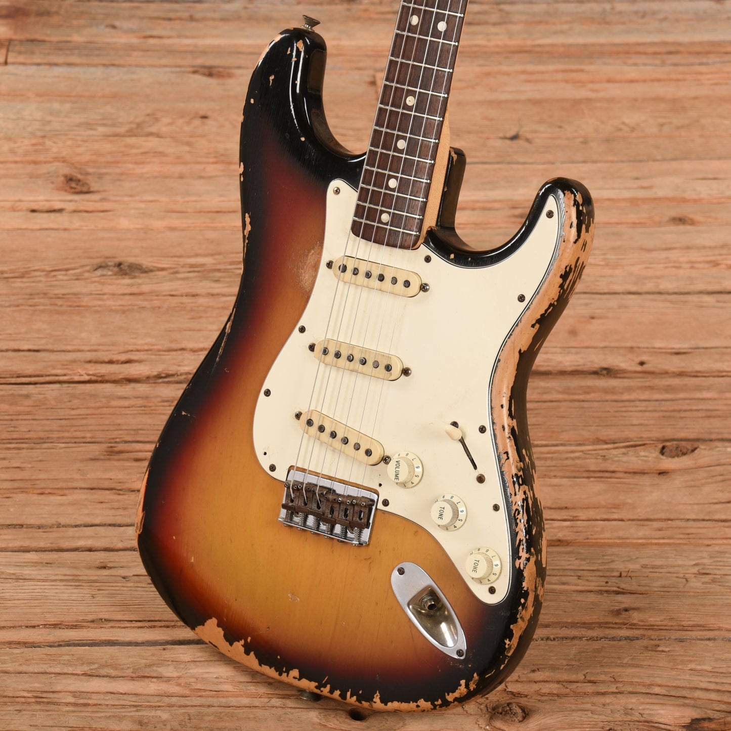 Fender Stratocaster Hardtail Sunburst 1972