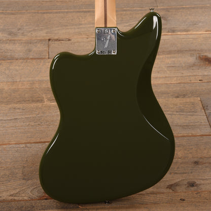 Fender Player Jazzmaster Olive w/Matching Headcap, Pure Vintage '65 Pickups, & Series/Parallel 4-Way