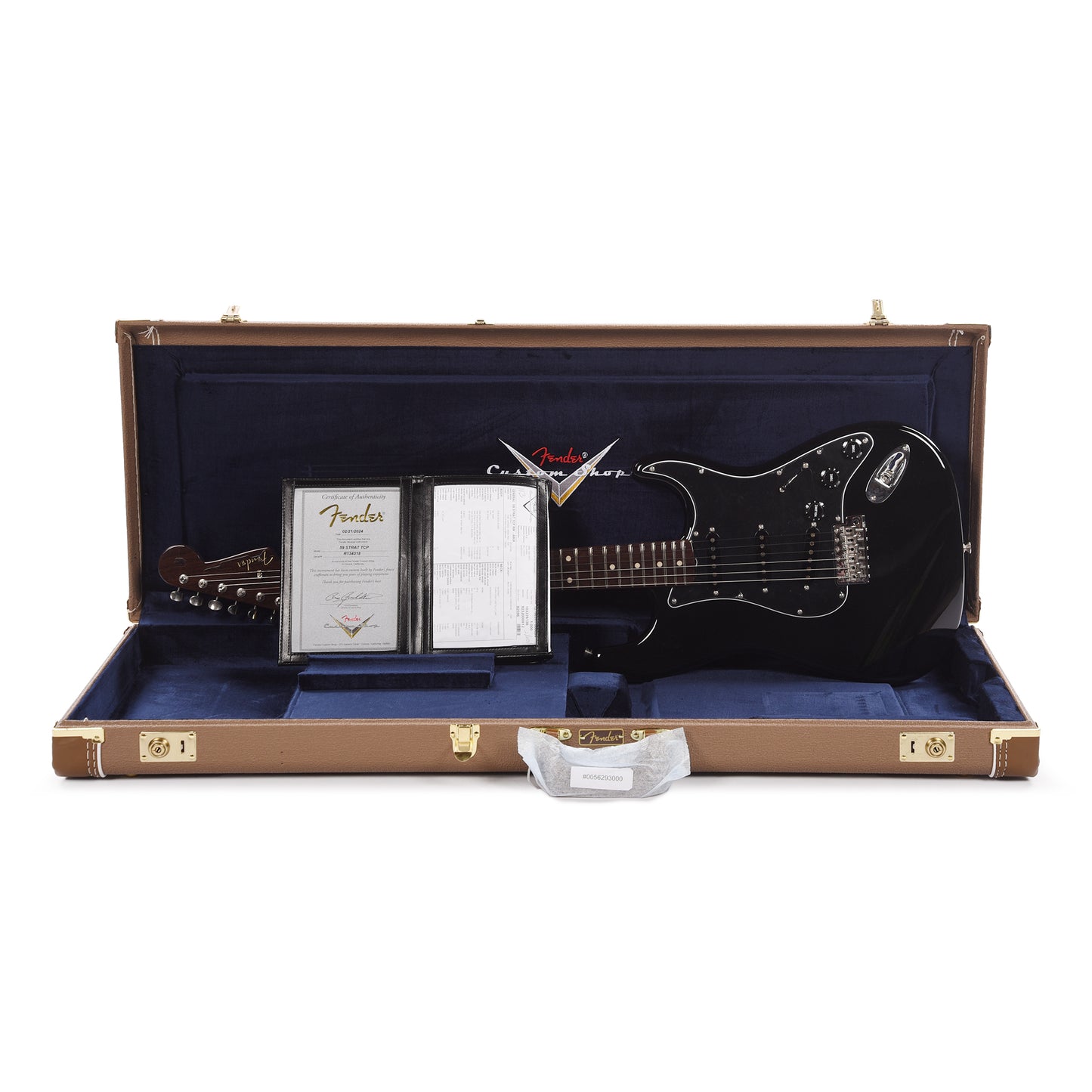 Fender Custom Shop 1959 Stratocaster "Chicago Special" Time Capsule Aged Black w/Rosewood Neck