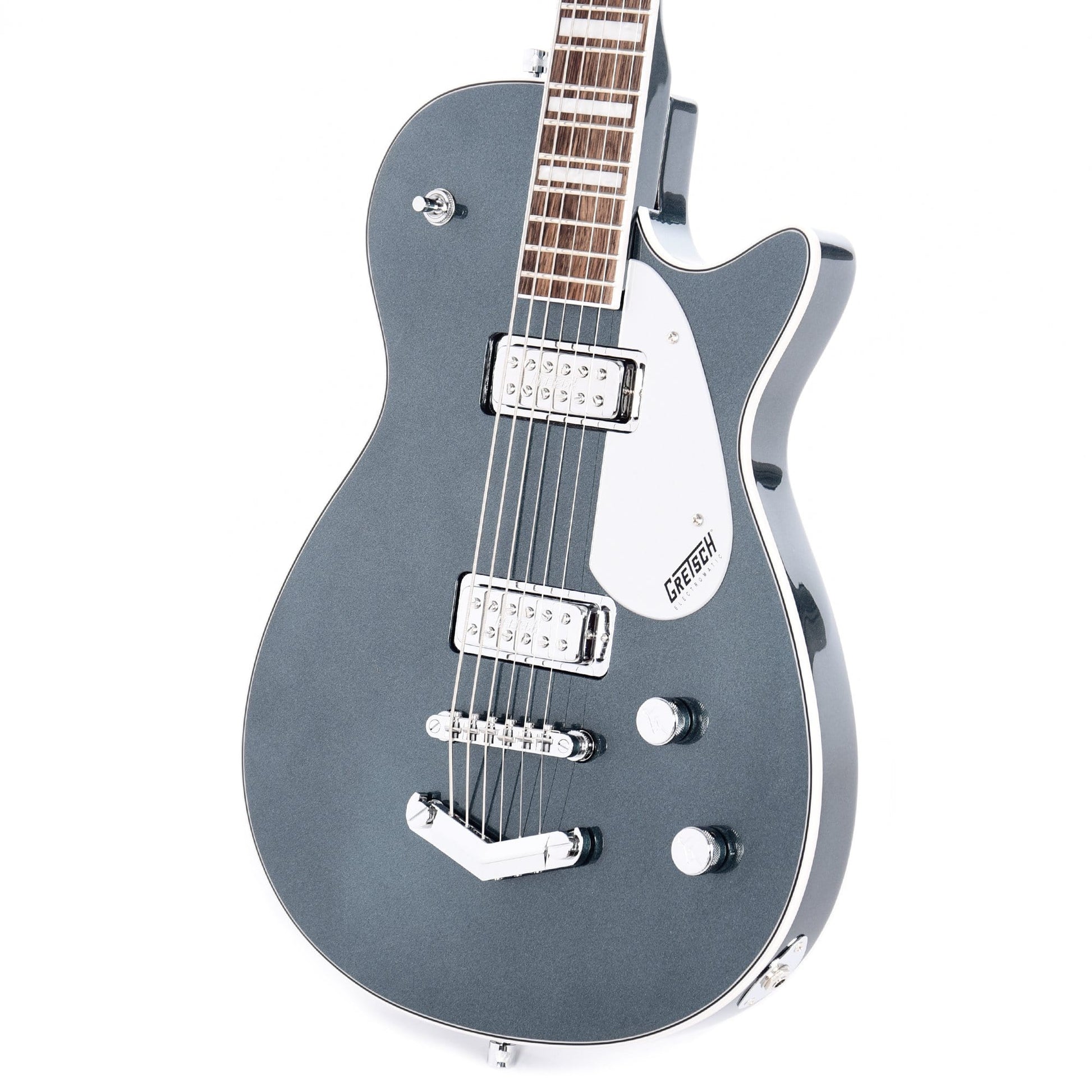 Gretsch G5260 Electromatic Jet Baritone Jade Grey Metallic w/V-Stoptail Electric Guitars / Baritone