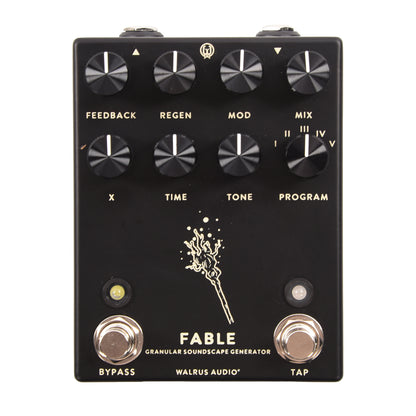 Walrus Audio Fable Granular Soundscape Generator Black Delay Pedal