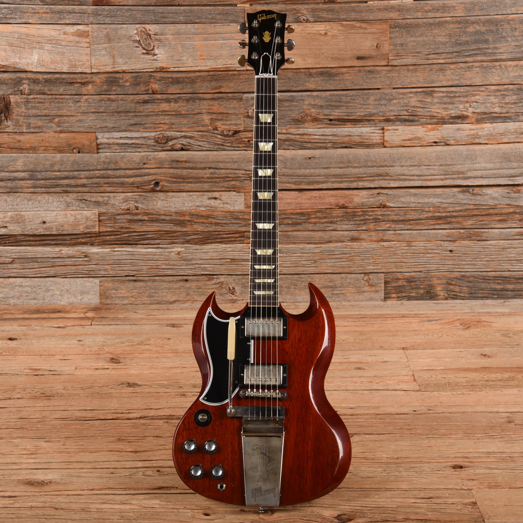 Gibson Custom Murphy Lab '64 SG Standarg Light Aged Cherry 2022 LEFTY