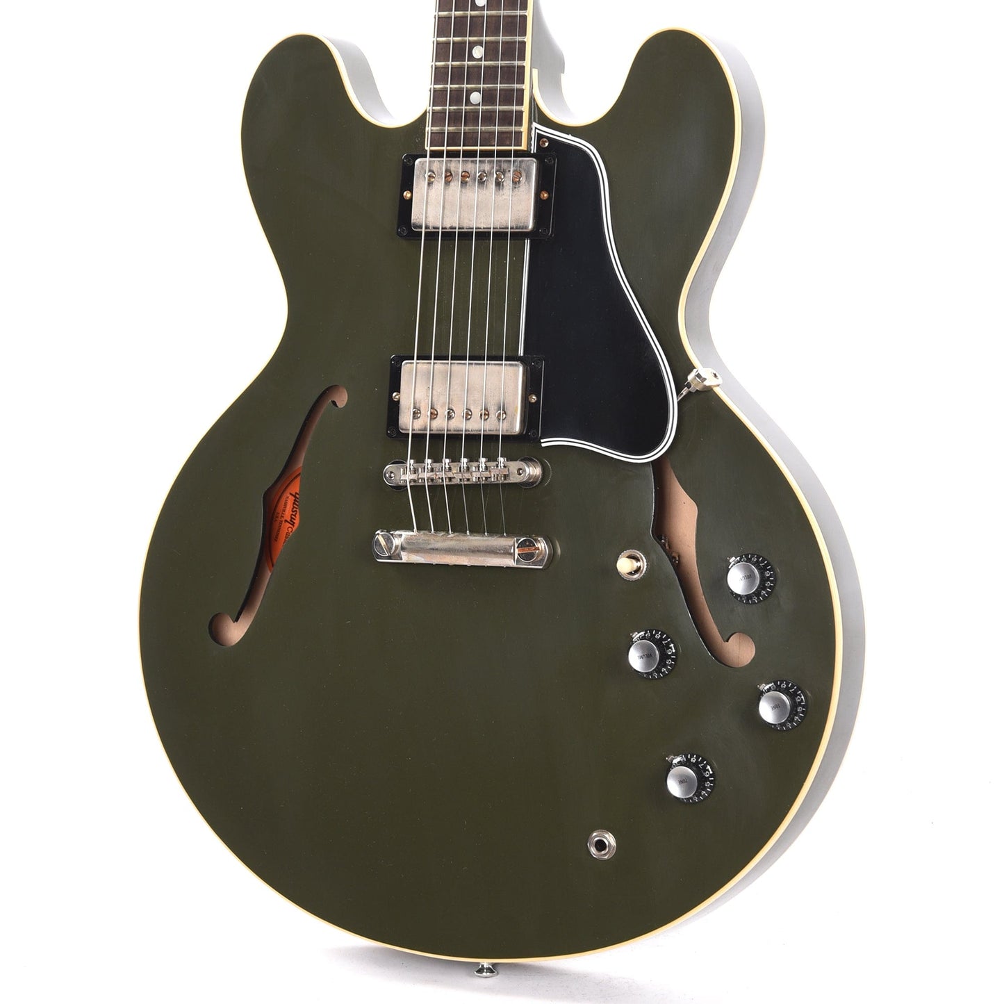 Gibson Custom Shop 1961 ES-335 Reissue "CME Spec" Heavy Antique Olive Drab VOS Electric Guitars / Semi-Hollow