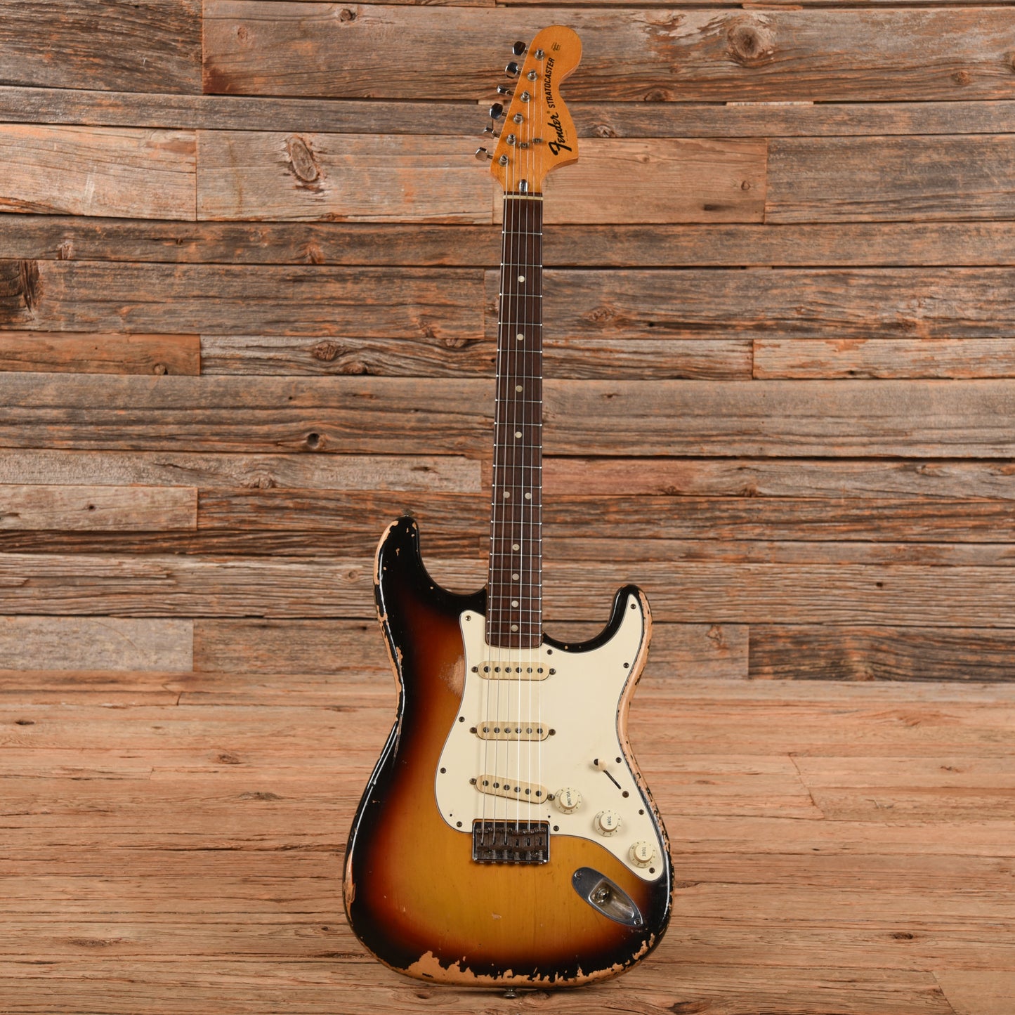 Fender Stratocaster Hardtail Sunburst 1972