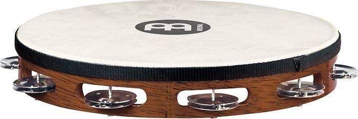 Meinl Headed Wood Tambourine Steel jingles  1 row version Drums and Percussion / Auxiliary Percussion