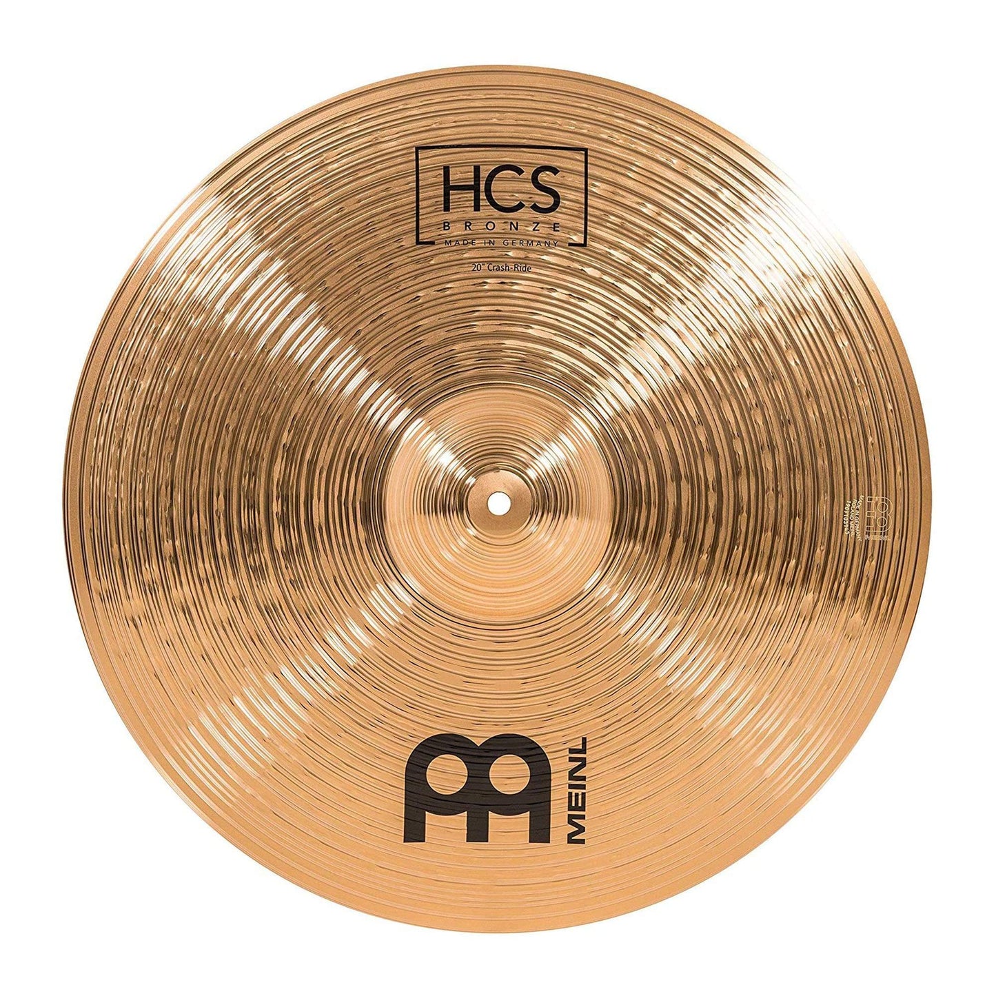 Meinl 20" HCS Bronze Crash Ride Cymbal Drums and Percussion / Cymbals / Crash