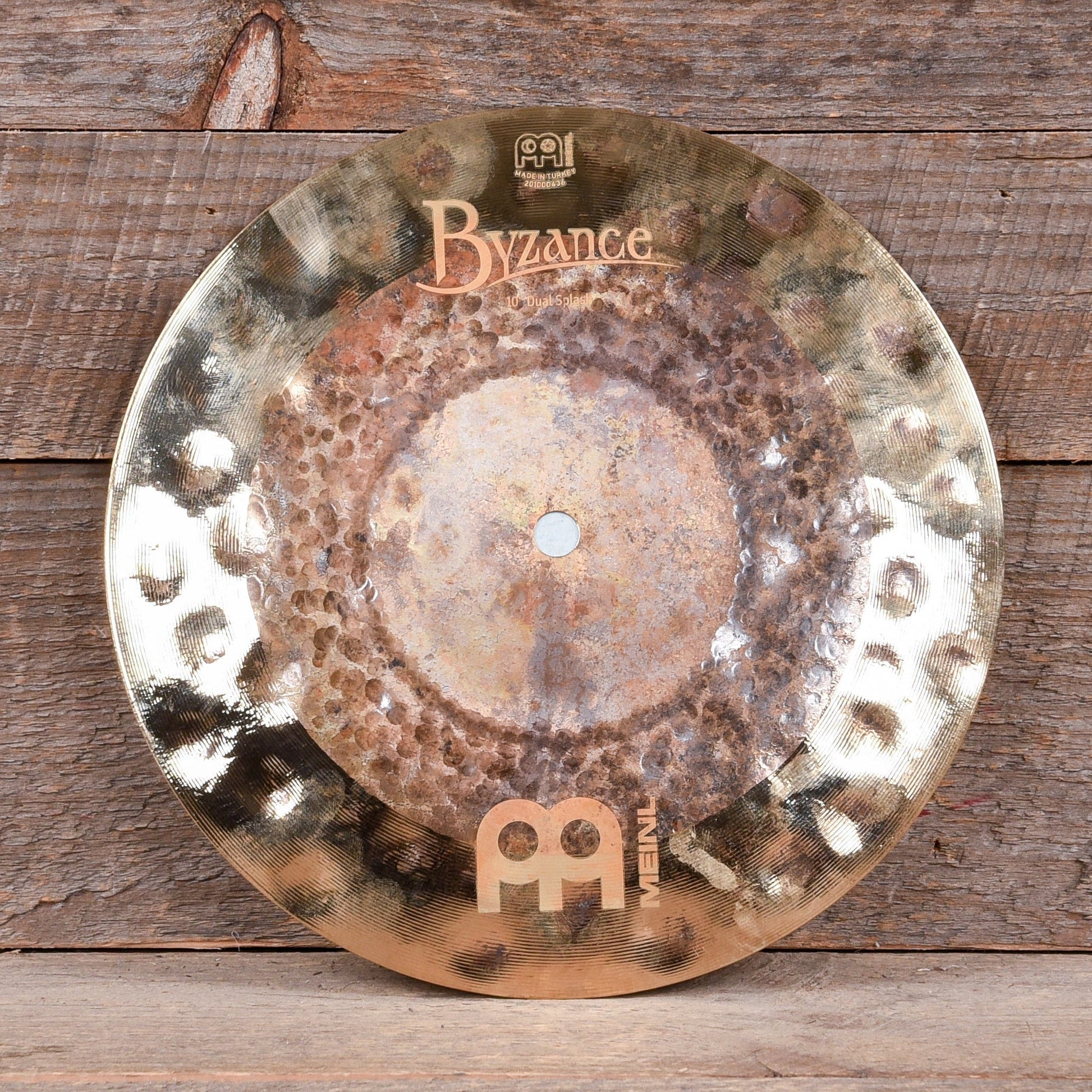 Meinl 10" Byzance Extra Dry Dual Splash Cymbal Drums and Percussion / Cymbals / Other (Splash, China, etc)