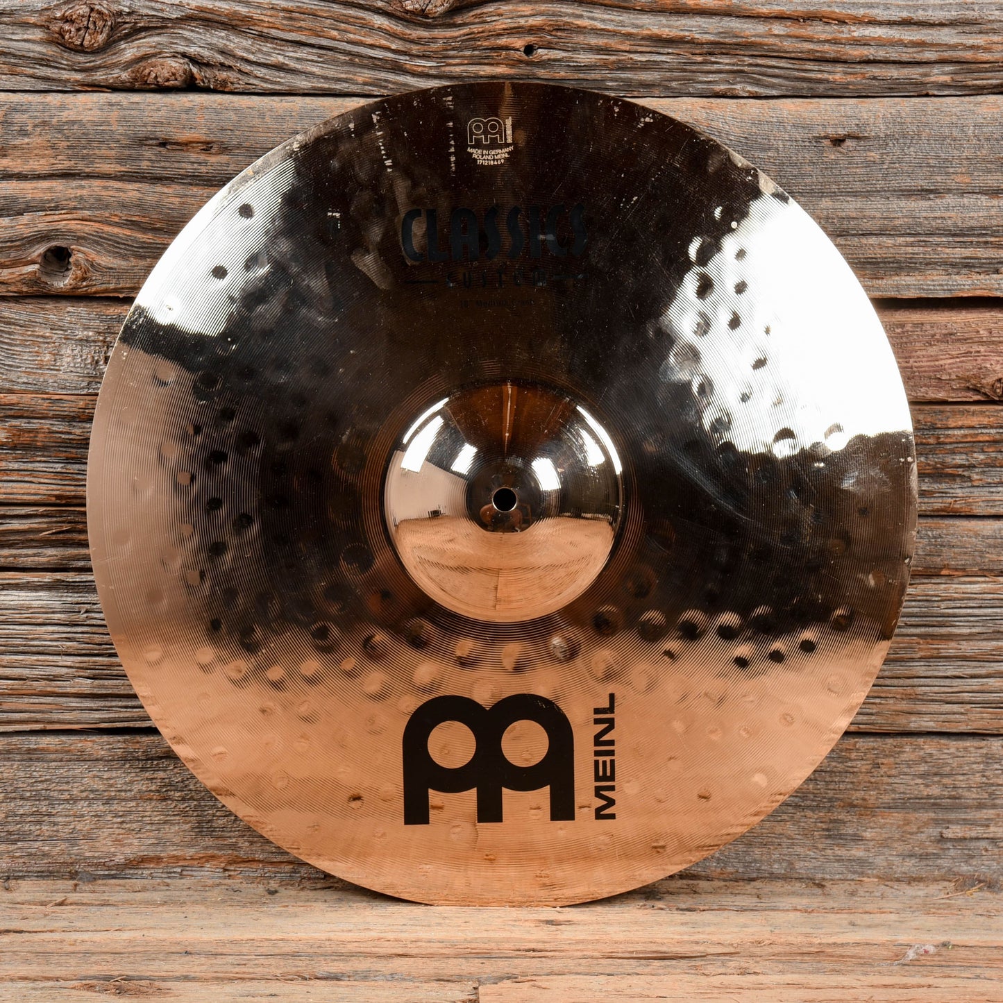 Meinl 18” Classics Custom Medium Crash Drums and Percussion