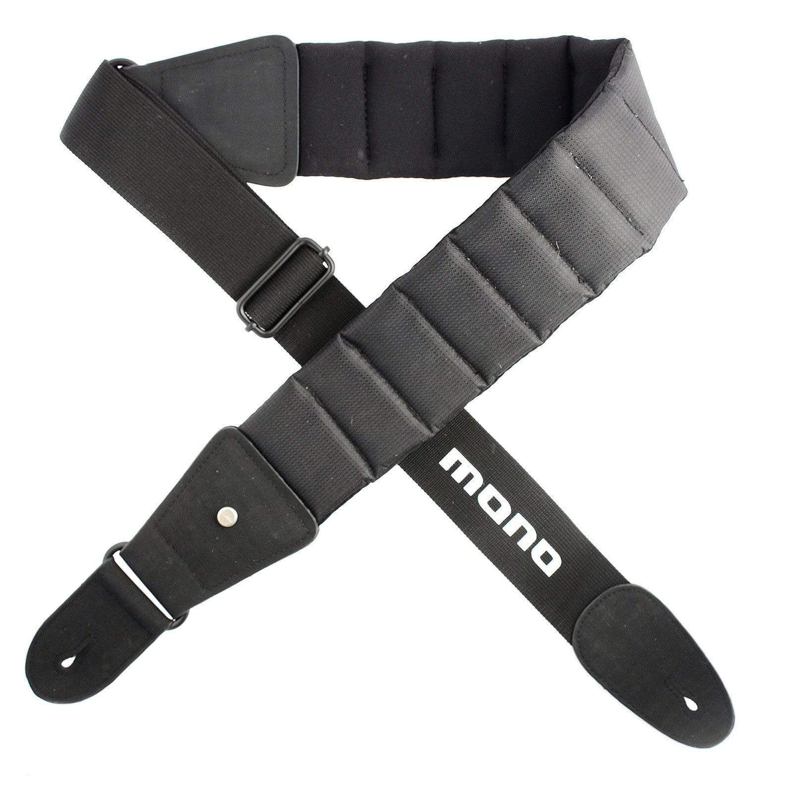 Mono Betty Guitar Strap - Sharkskin Jet Black Long Accessories / Straps