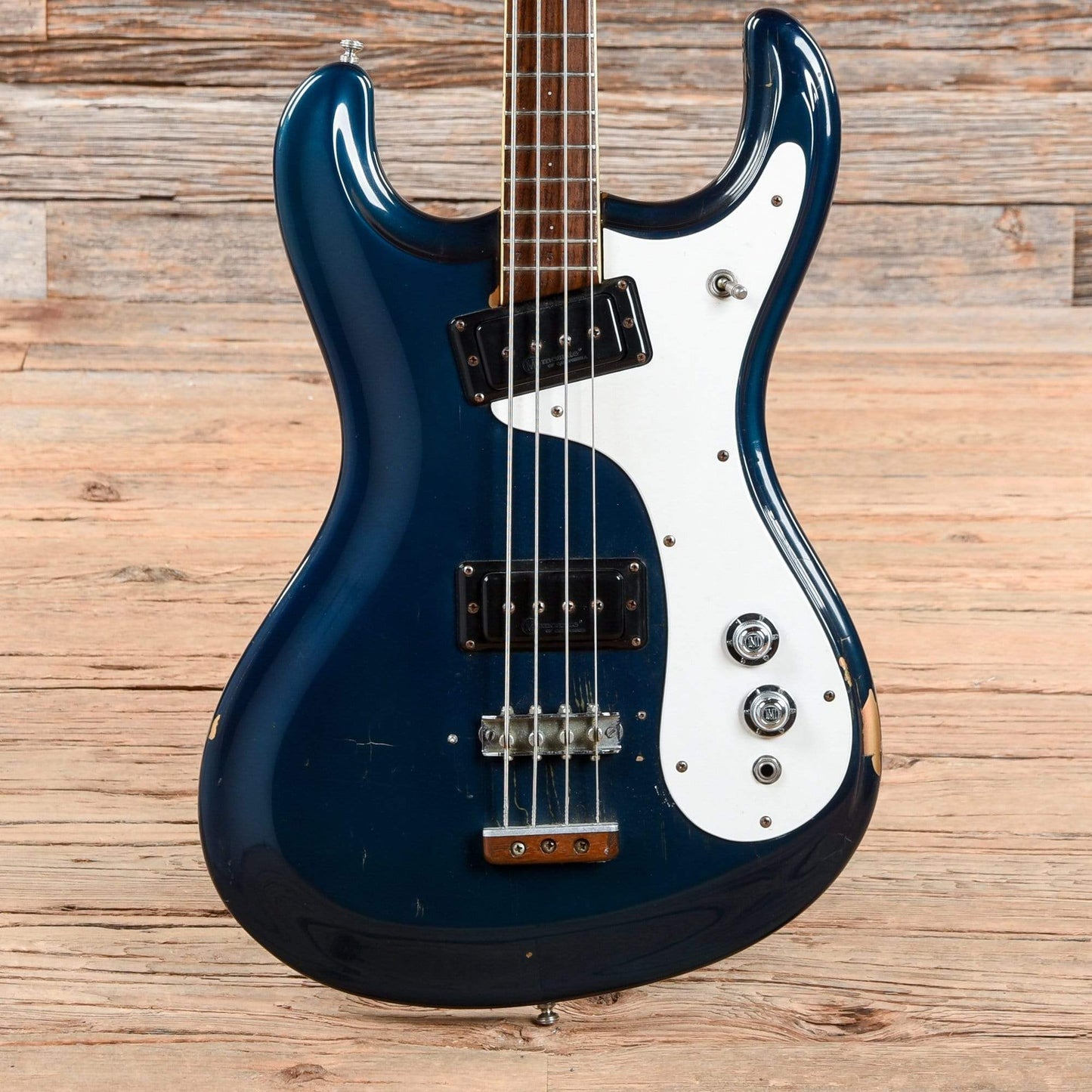 Mosrite Ventures Model Bass Midnight Blue 1969 Bass Guitars / 4-String