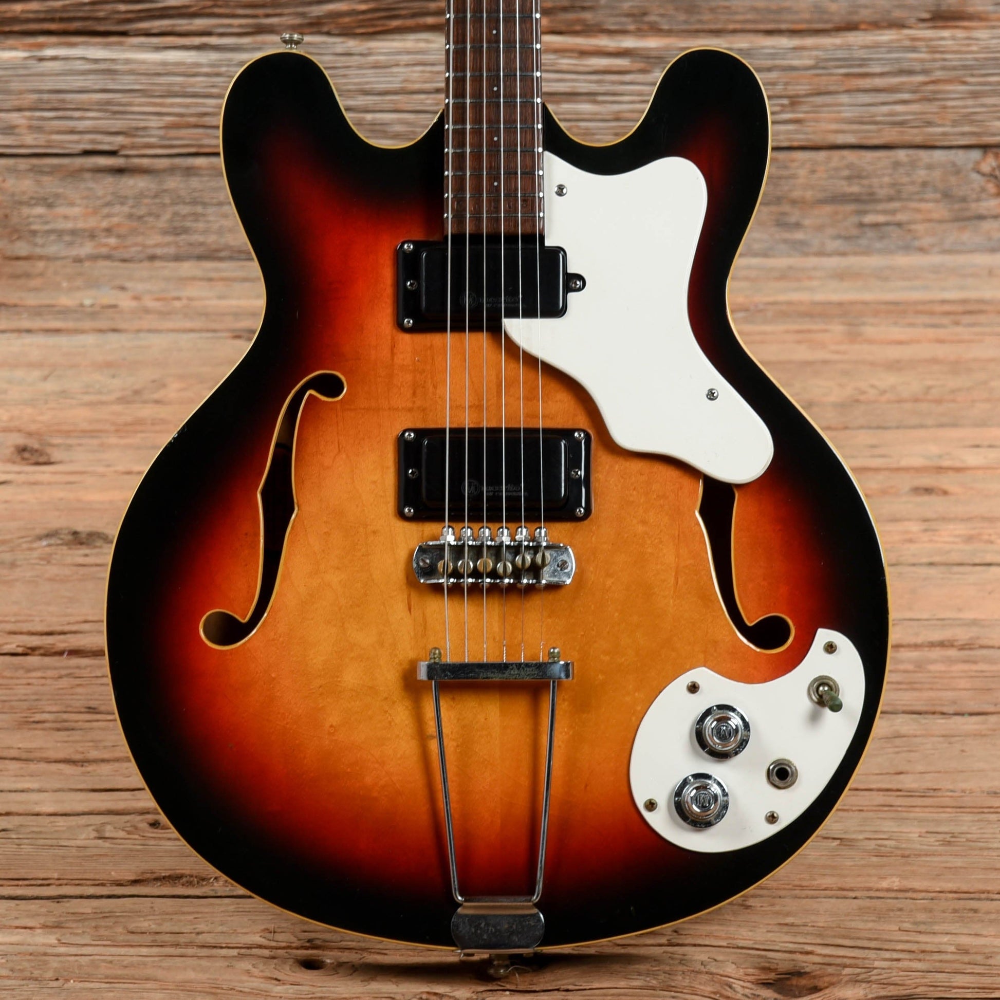 Mosrite Celebrity Sunburst 1970s Electric Guitars / Hollow Body