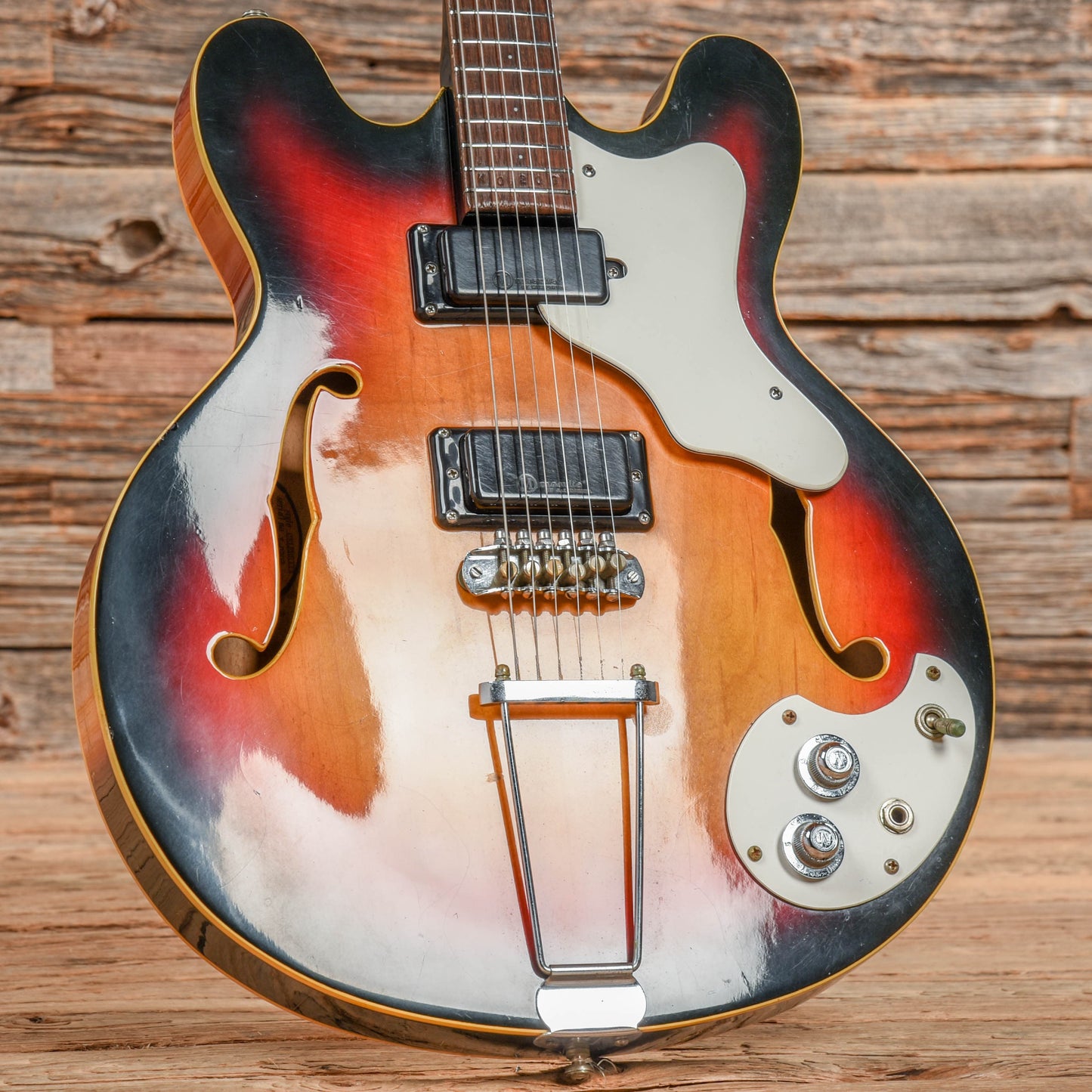 Mosrite Celebrity Sunburst 1970s Electric Guitars / Hollow Body