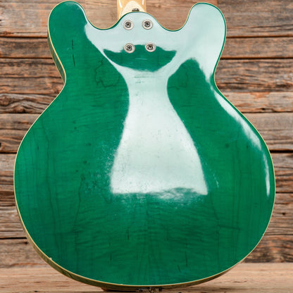 Mosrite Celebrity Translucent Green 1968 Electric Guitars / Hollow Body