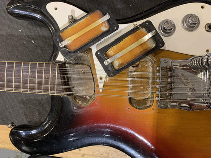 Mosrite Ventures 12-String Sunburst 1965 Electric Guitars / Solid Body