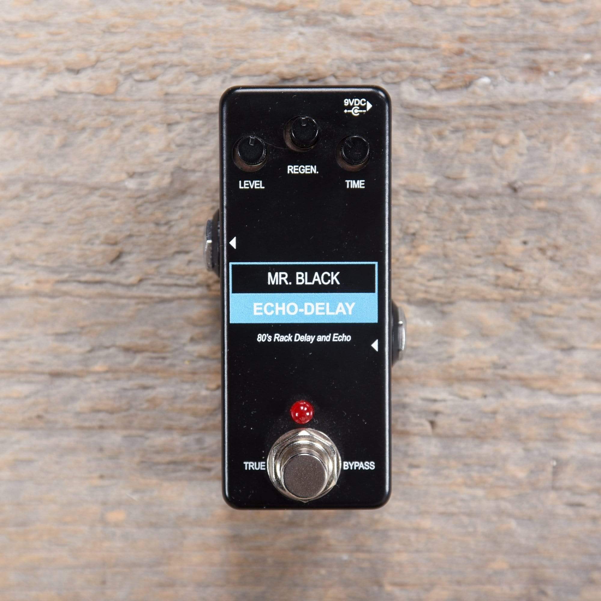 生まれのブランドで Mr the Mr.Black Black Mini stompbox Echo Black