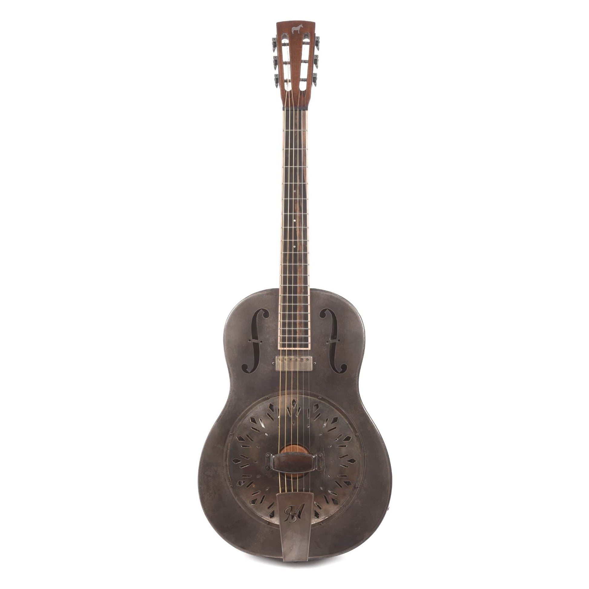 Mule Steel Resonator Single Cone w/Mini-Humbucker Acoustic Guitars / Resonator