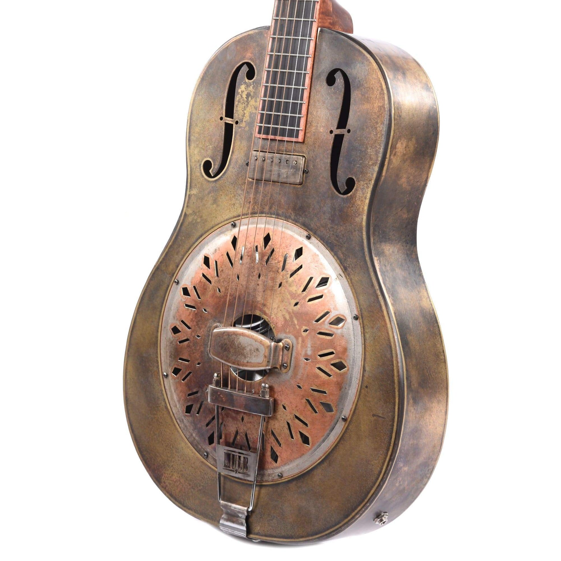 Mule Steel Tricone Resonator w/Mini Humbucker Pickup Acoustic Guitars / Resonator