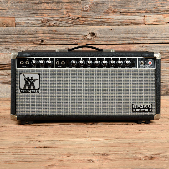 Music Man HD-130 Reverb 2-Channel 130-Watt Guitar Amp Head  1975 Amps / Guitar Heads