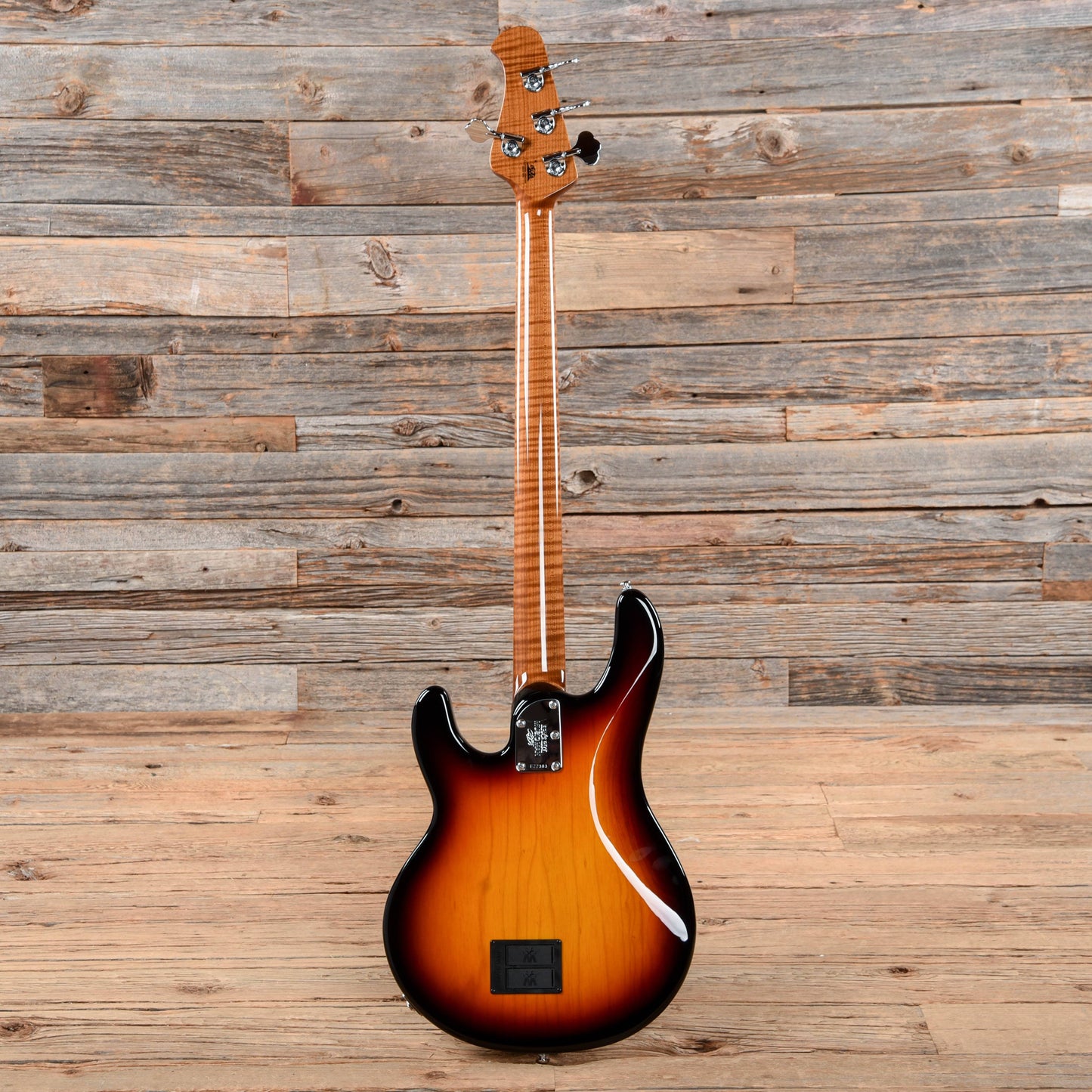 Music Man BFR StingRay Fretless Sierra Vintage Sunburst 2019 Bass Guitars / 4-String