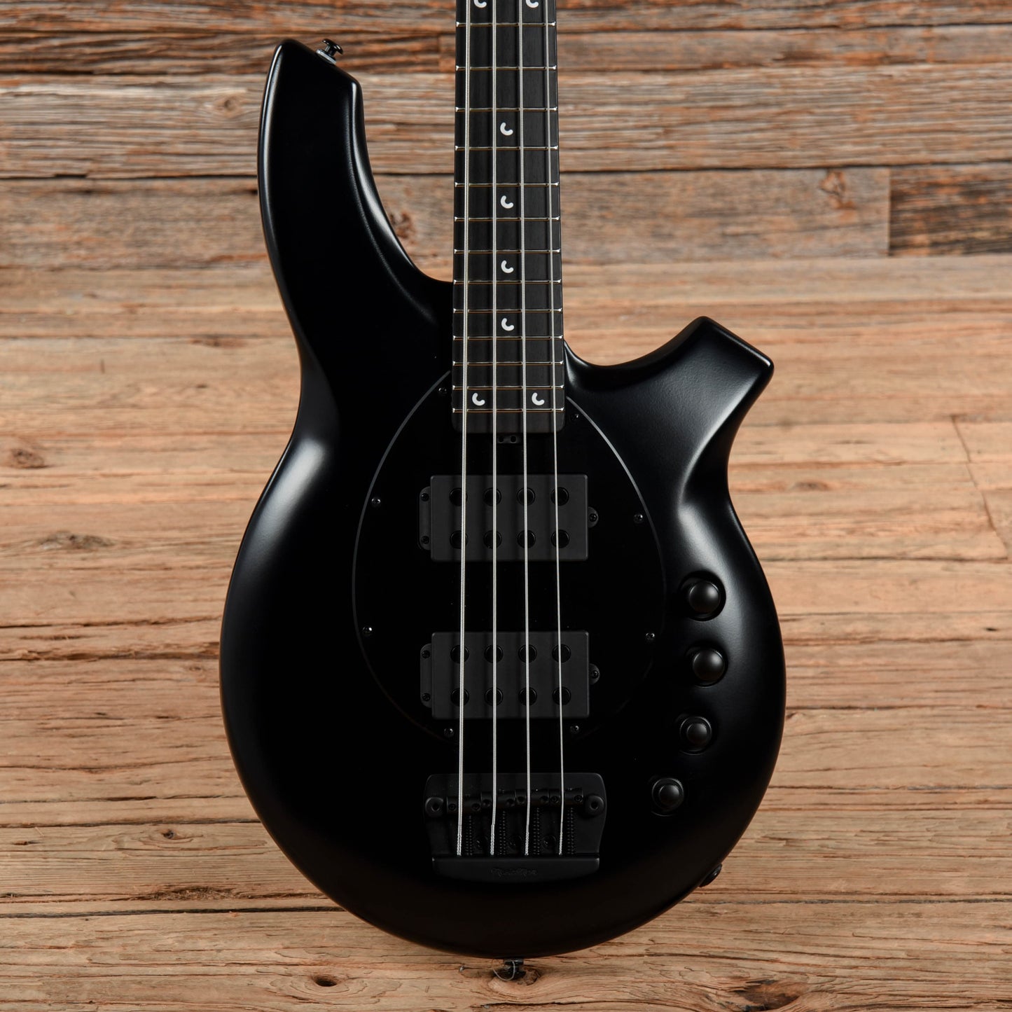 Music Man Bongo 4 HH Stealth Black 2021 Bass Guitars / 4-String